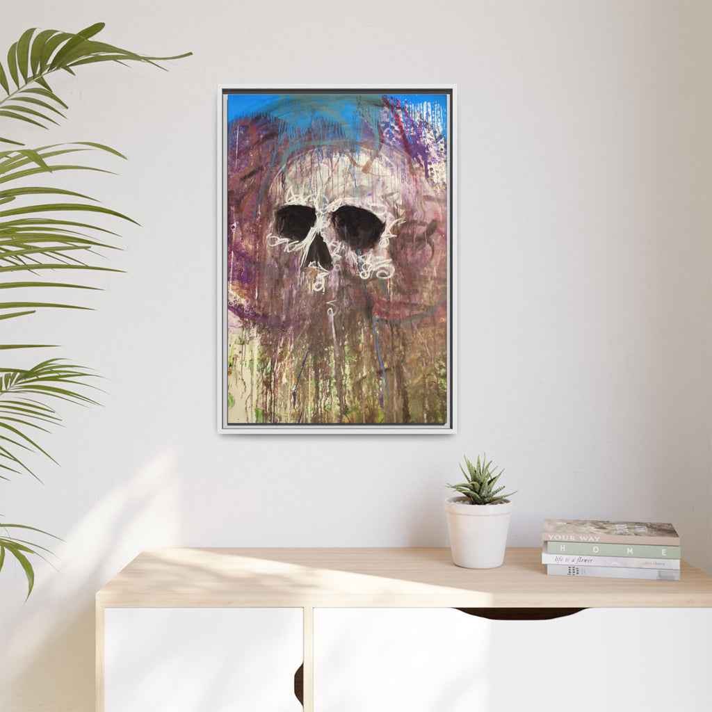 Arctic — Framed Matte Canvas print by Larry White