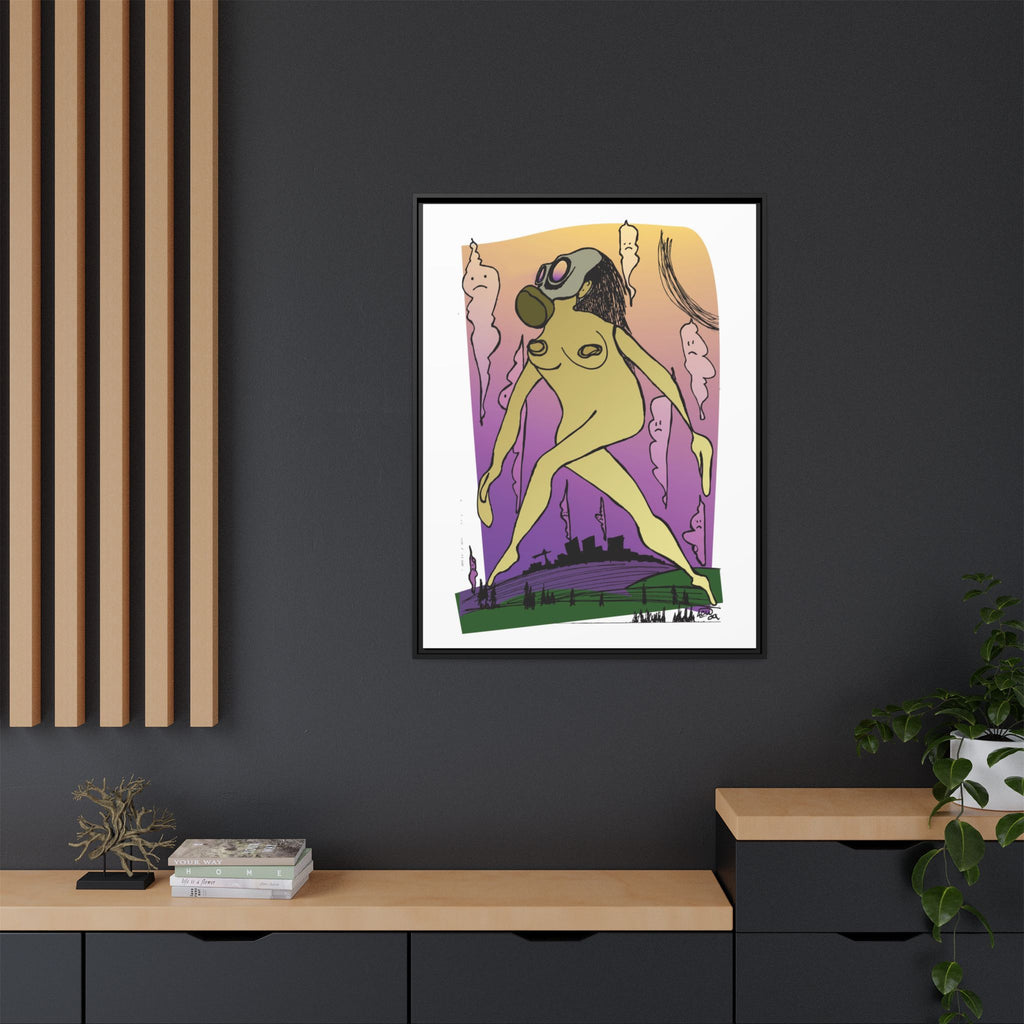 "Mother Nature"  Framed Canvas Print By Larry White