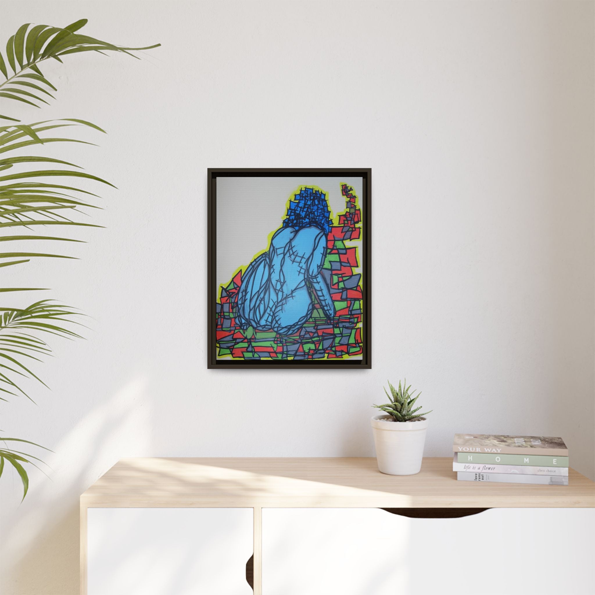 "Choosing sides"Canvas Print by Larry White