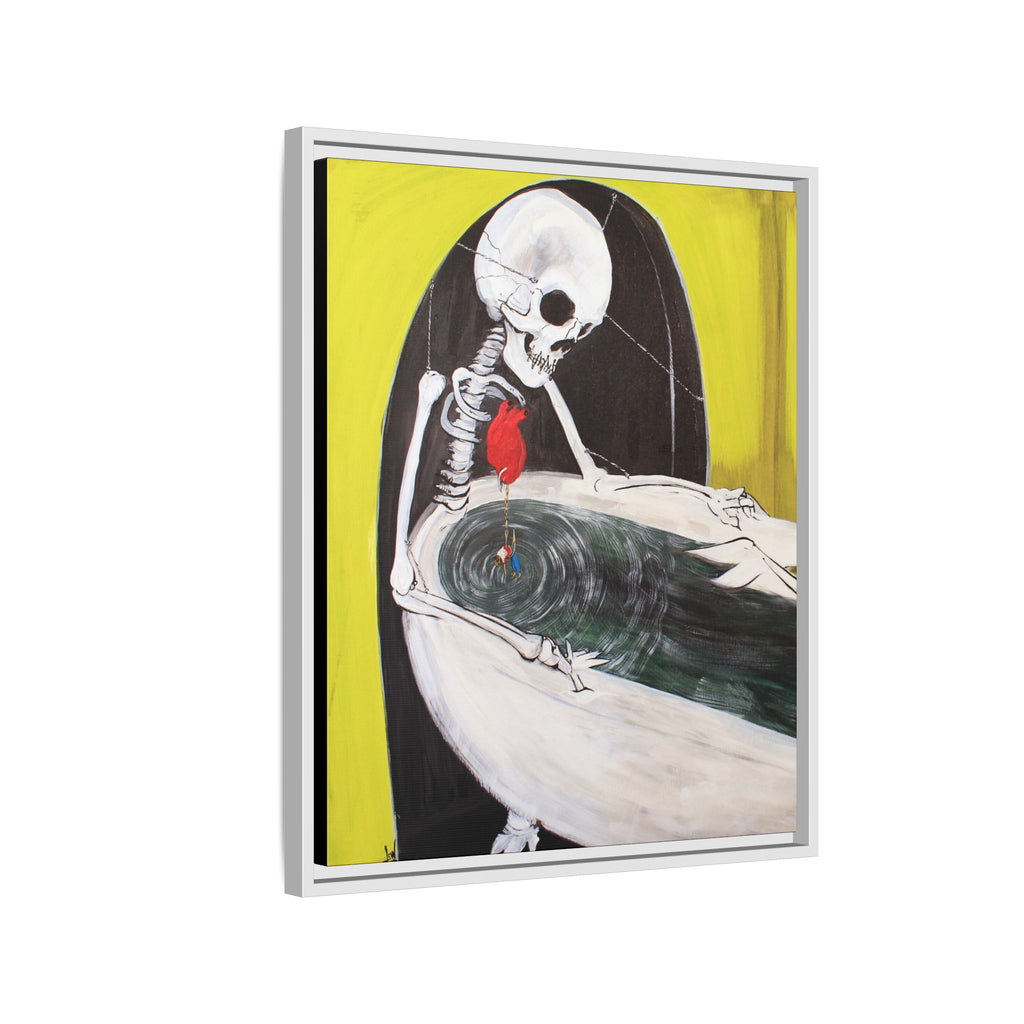 Broken Canvas Print by Larry White