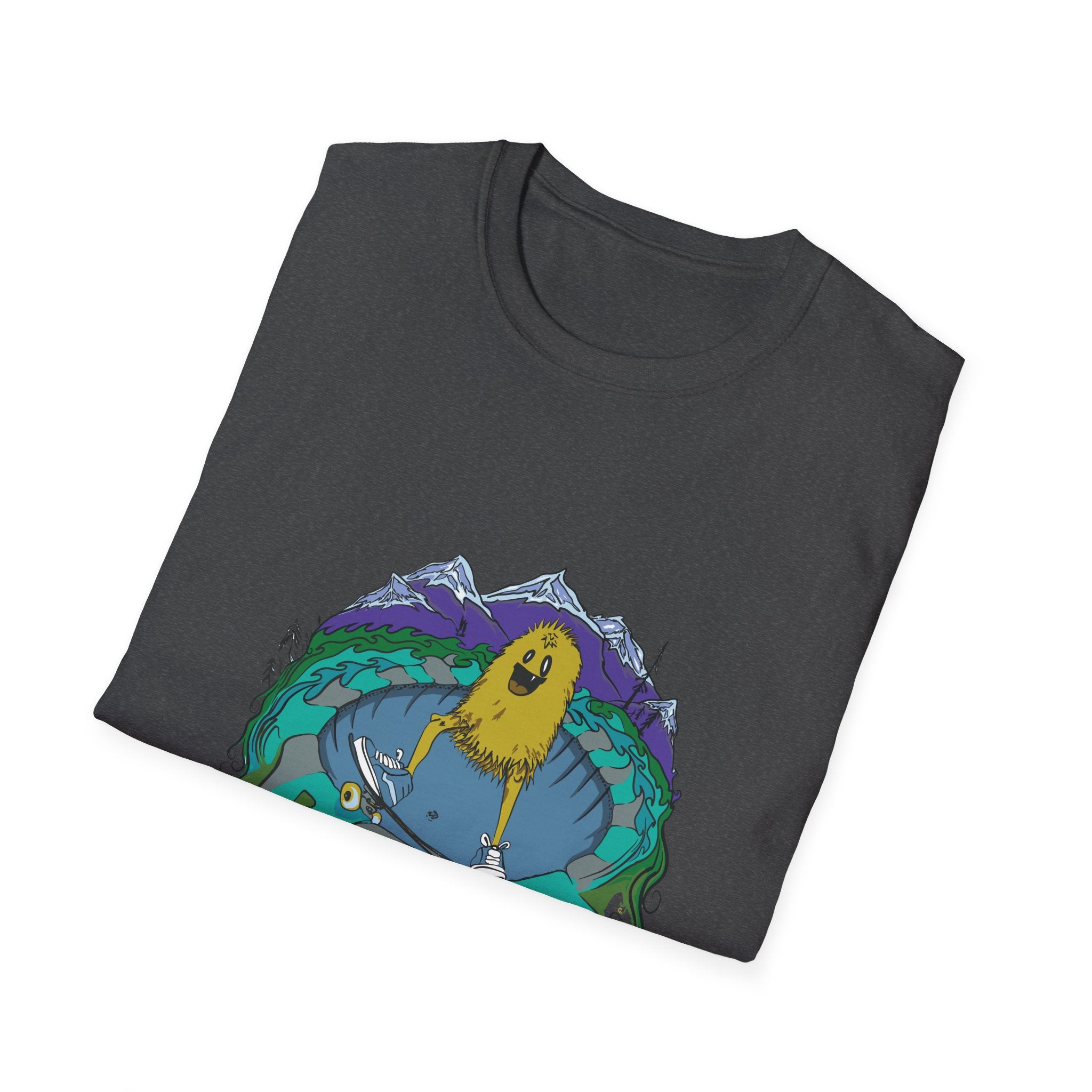 Skate PNW Tee — Skateboard Graphic T-Shirt by Larry White