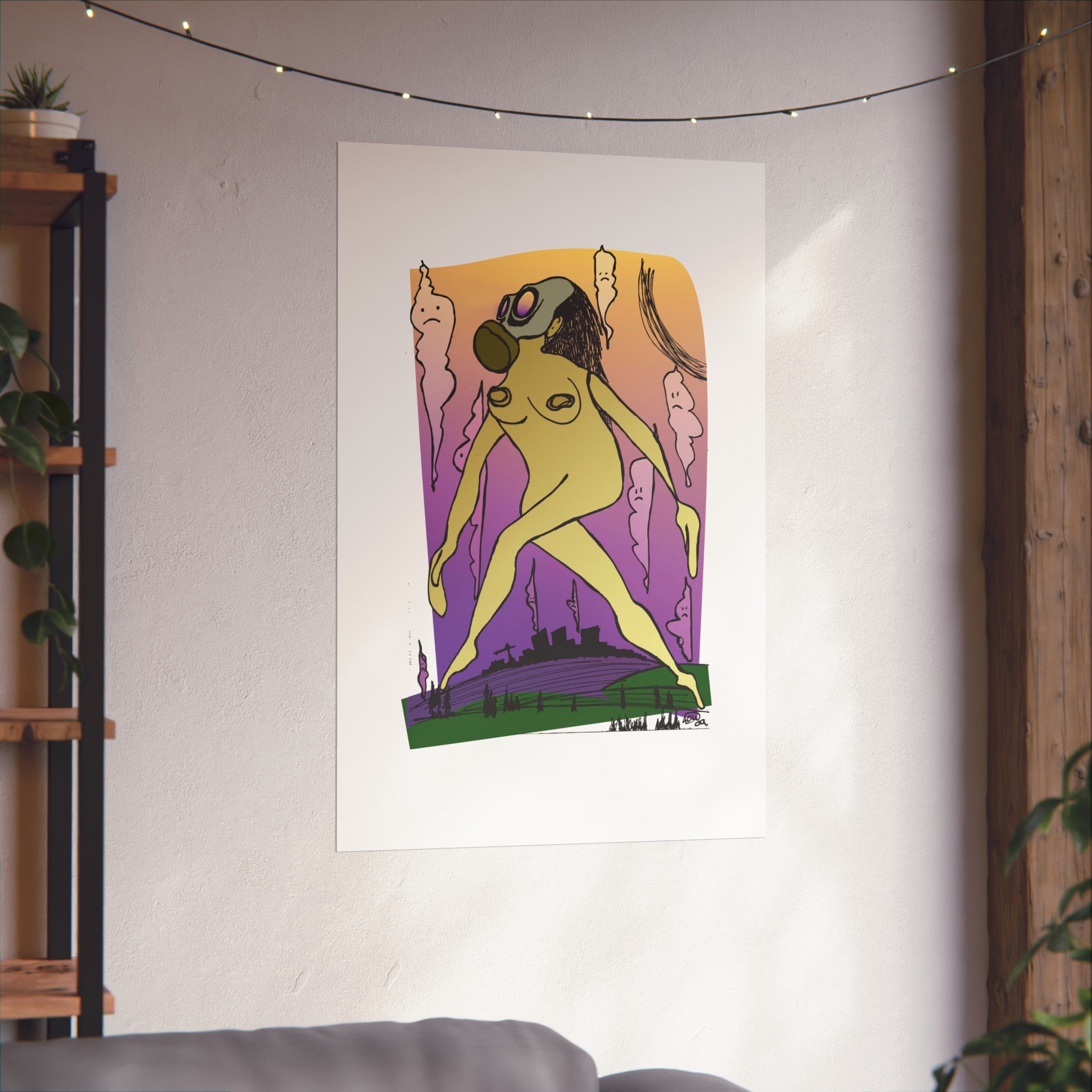 Mother — Fine Art Poster ("Mother" by Larry White)