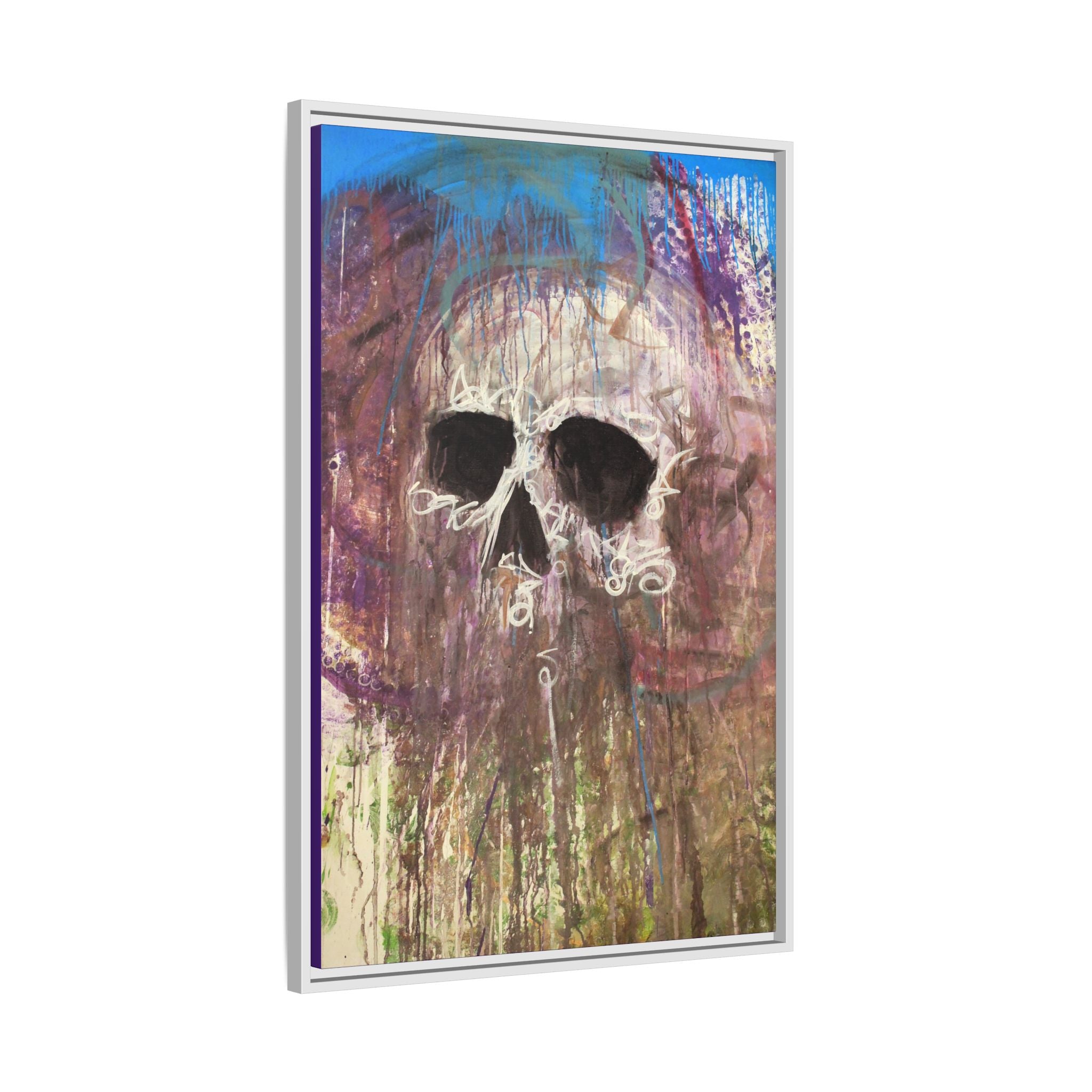 Arctic — Framed Matte Canvas print by Larry White