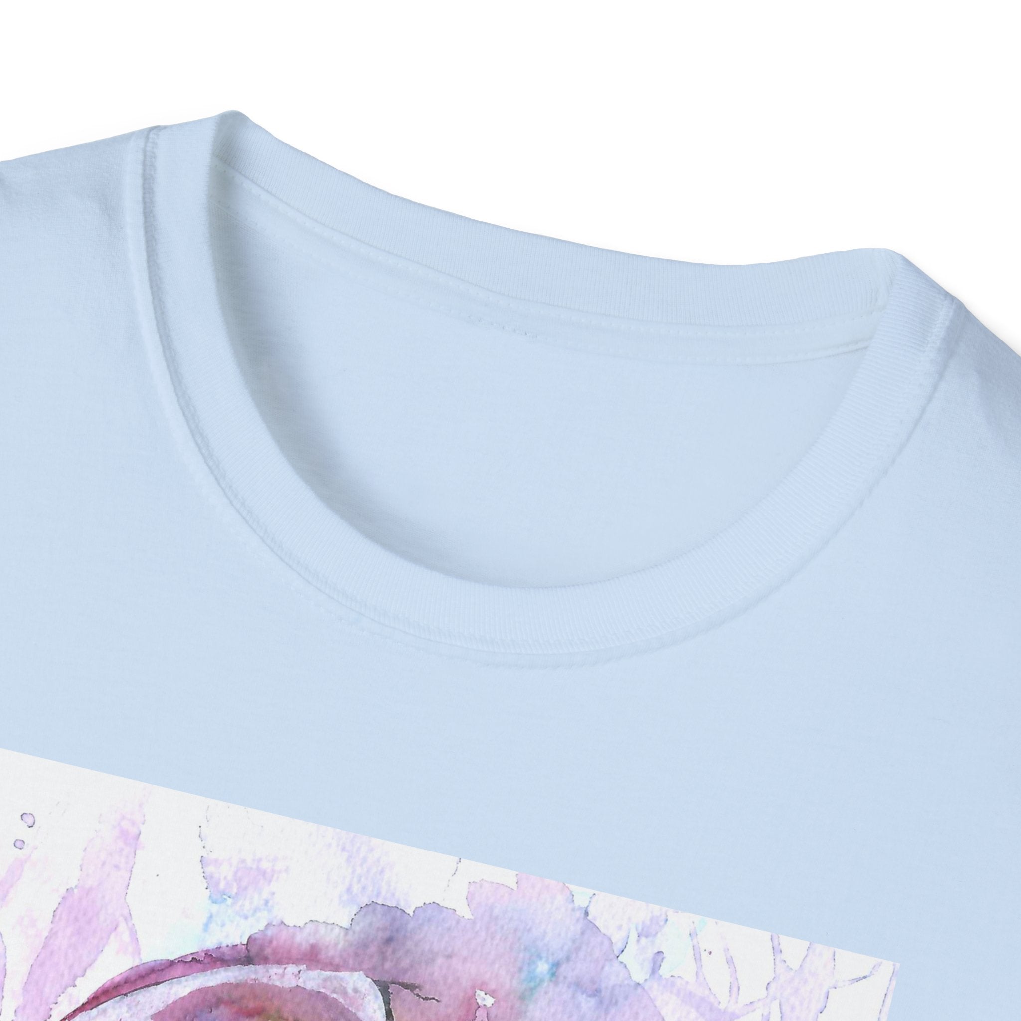 "Sweet Home" Art T-Shirt — Colorful Drip Skull Art Tee