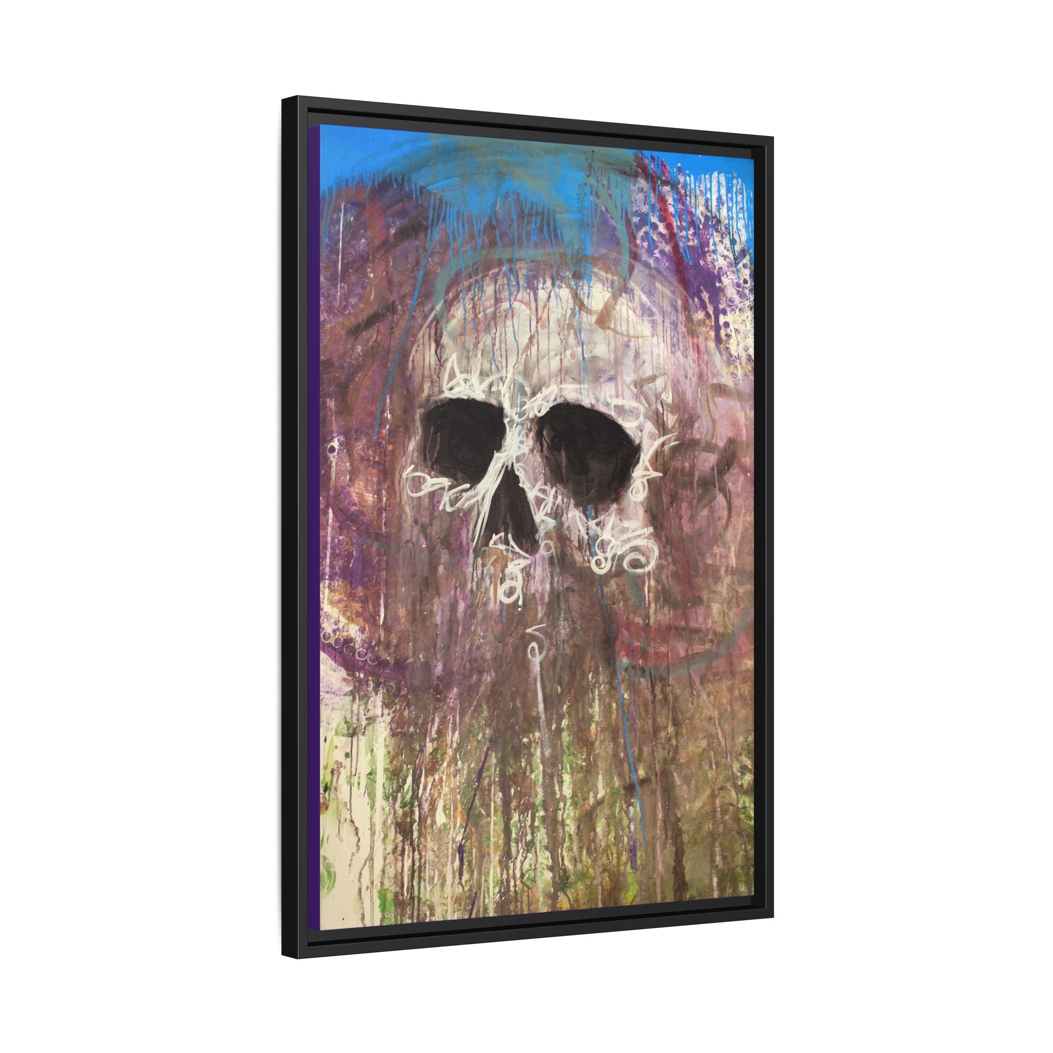 Arctic — Framed Matte Canvas print by Larry White