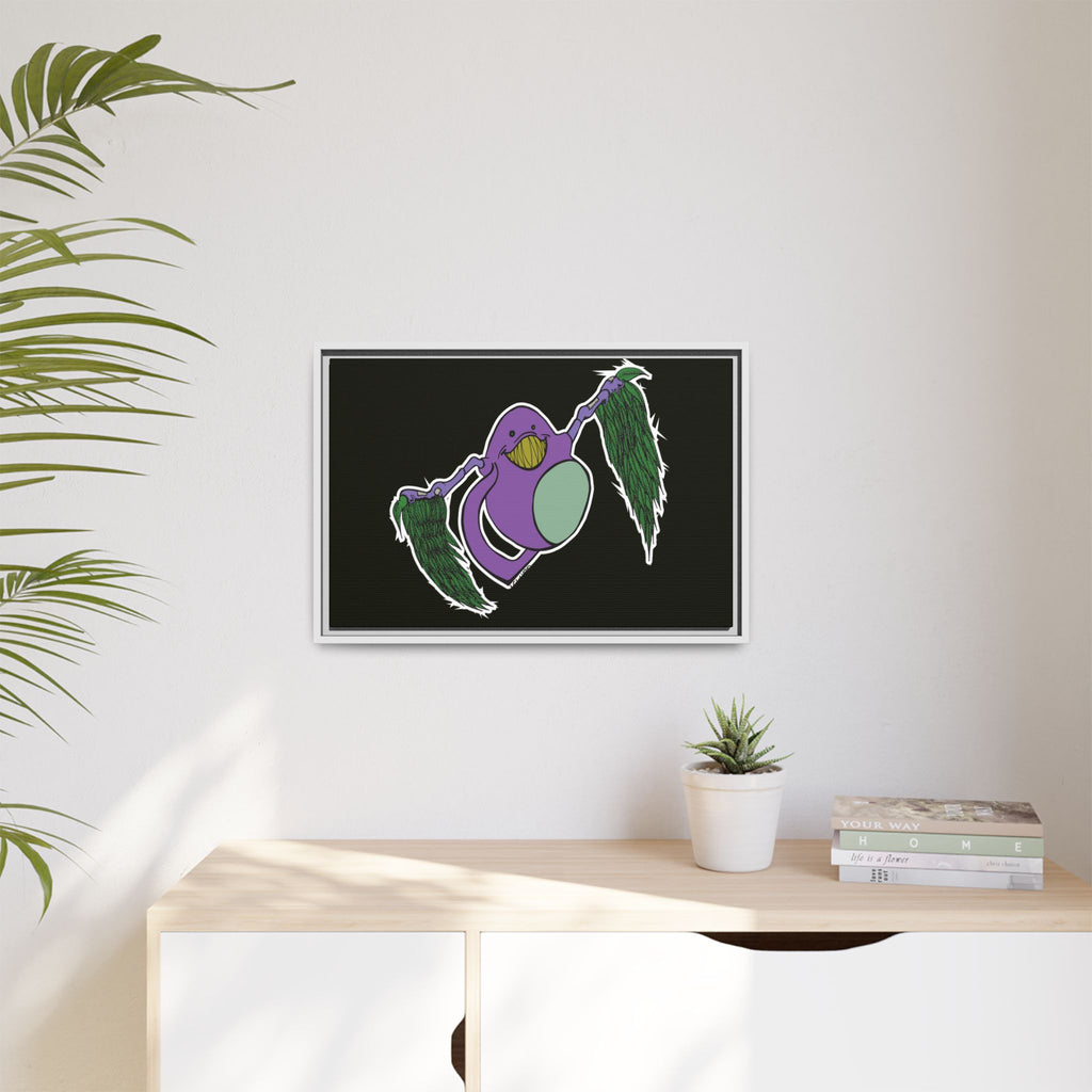 "Fly Guy" Framed Matte Canvas Art —By Larry White