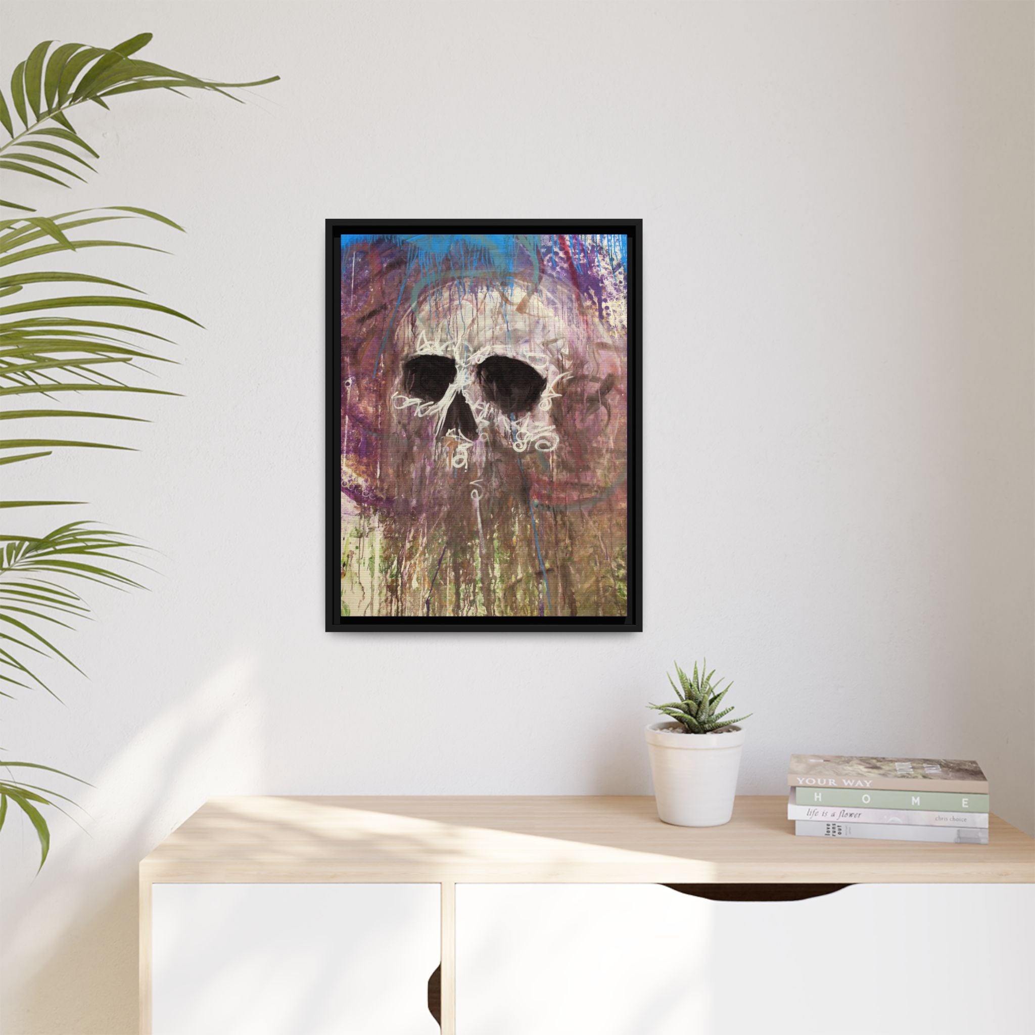 Arctic — Framed Matte Canvas print by Larry White