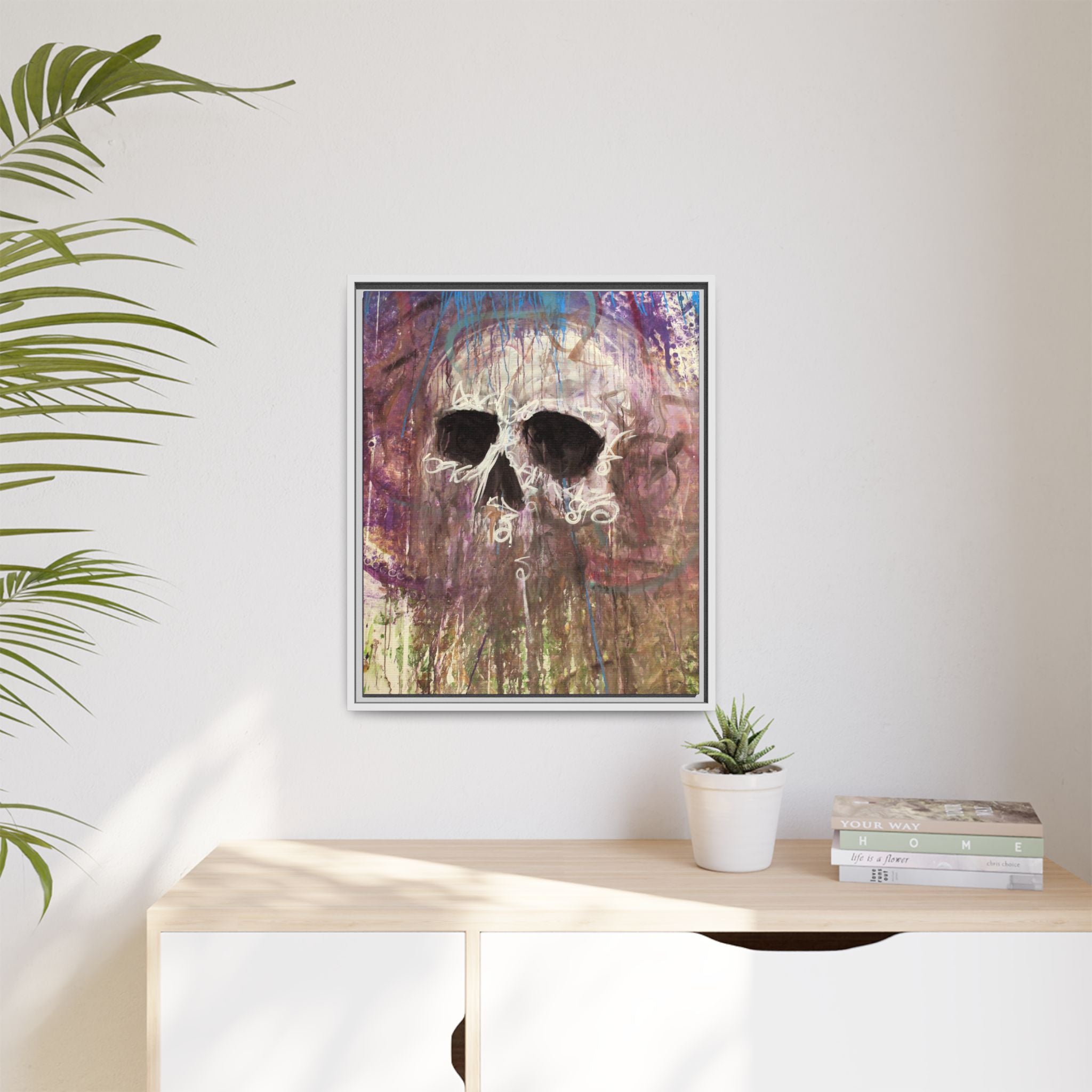 Arctic — Framed Matte Canvas print by Larry White