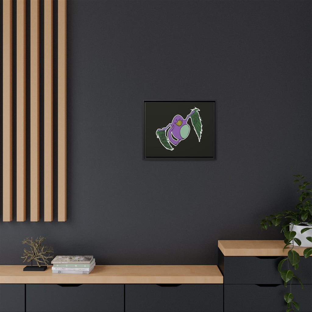 "Fly Guy" Framed Matte Canvas Art —By Larry White