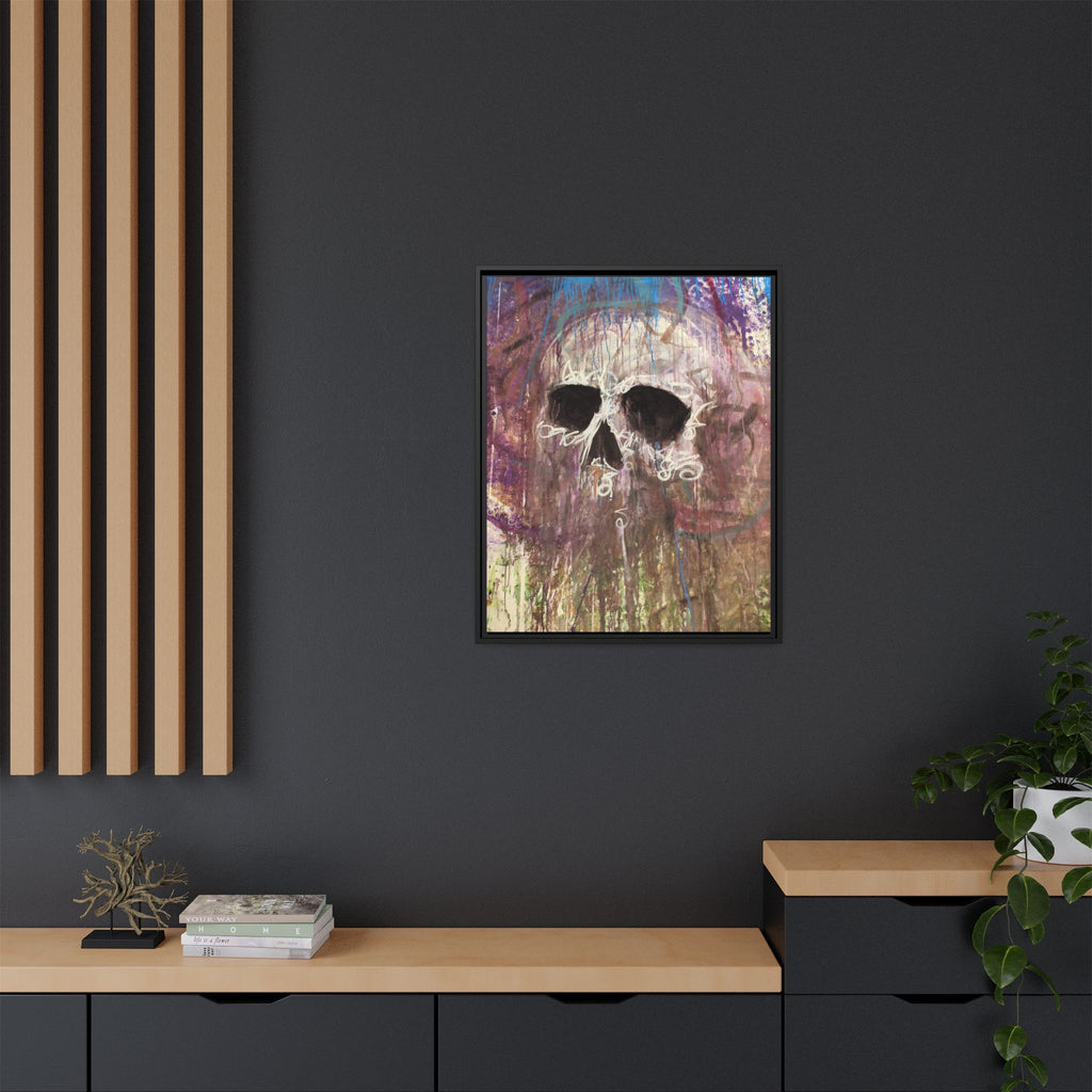 Arctic — Framed Matte Canvas print by Larry White