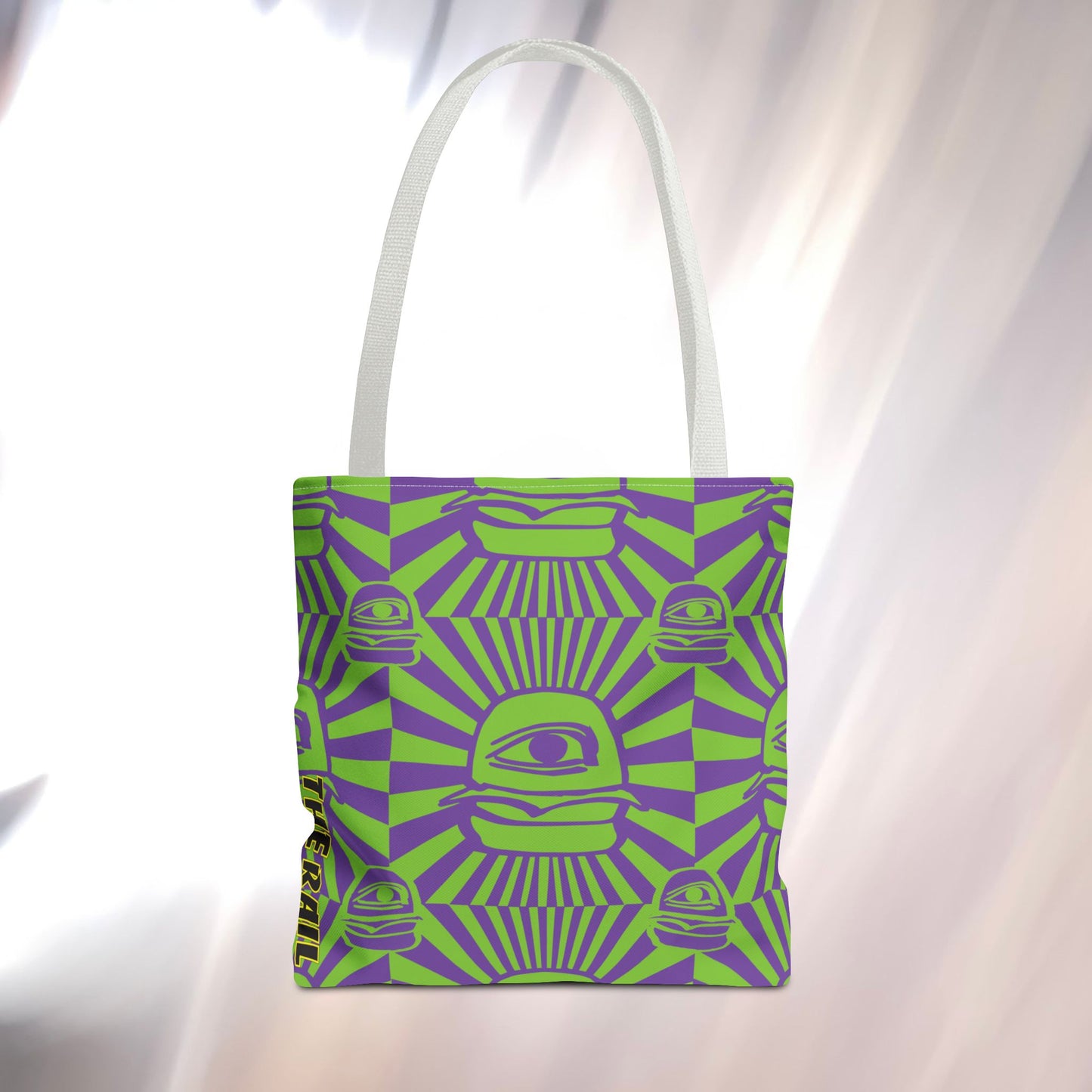 Groovy Eye-Catching Tote Bag - Perfect for Festivals & Everyday Use