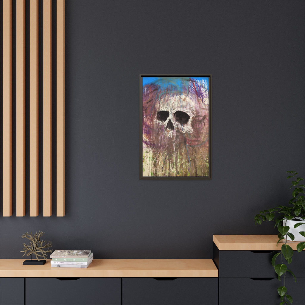 Arctic — Framed Matte Canvas print by Larry White
