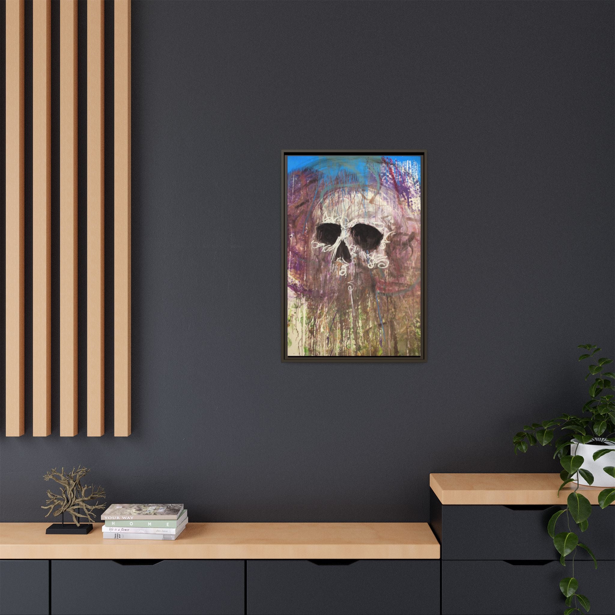 Arctic — Framed Matte Canvas print by Larry White