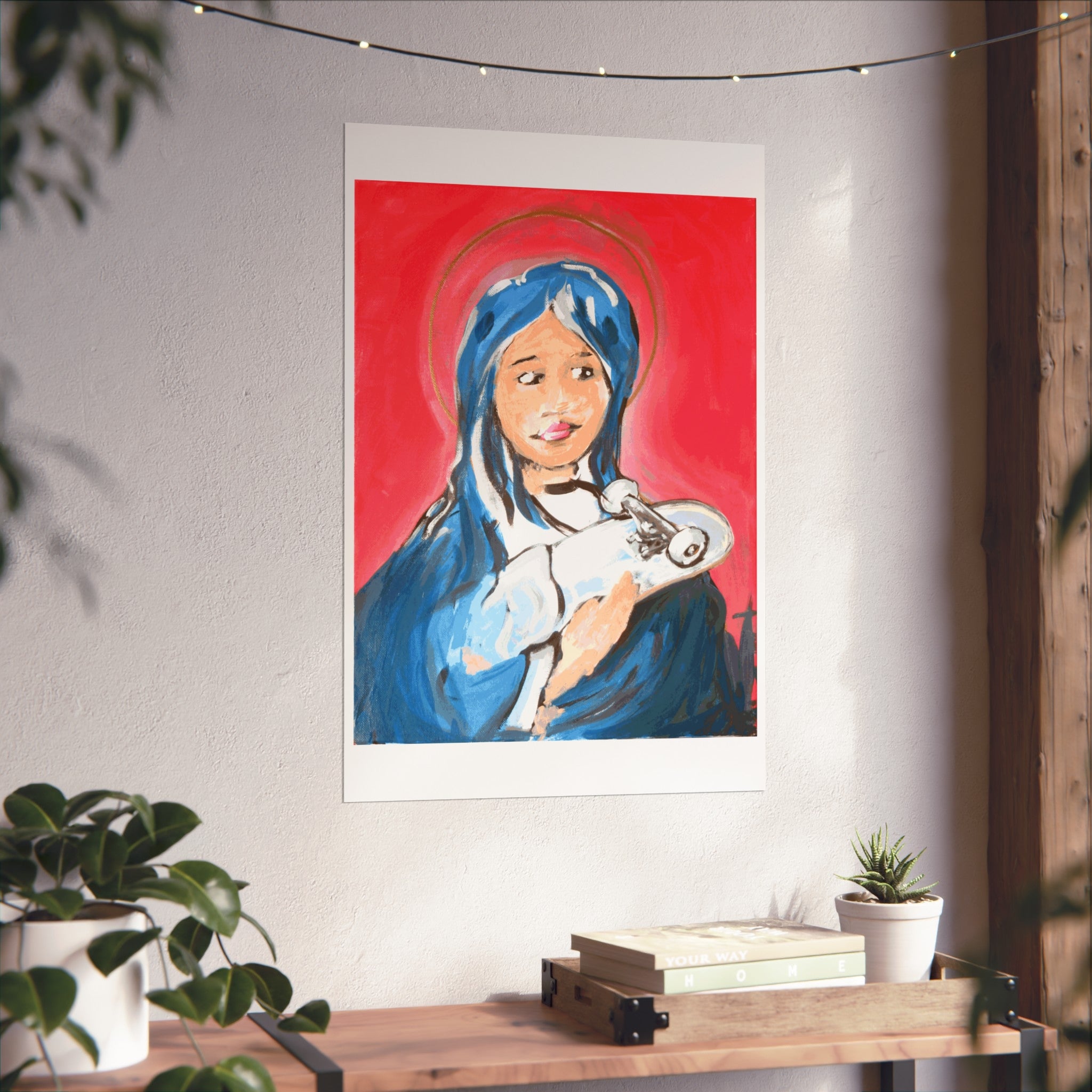 Immaculate Skateboard Faith Fine Art Poster
