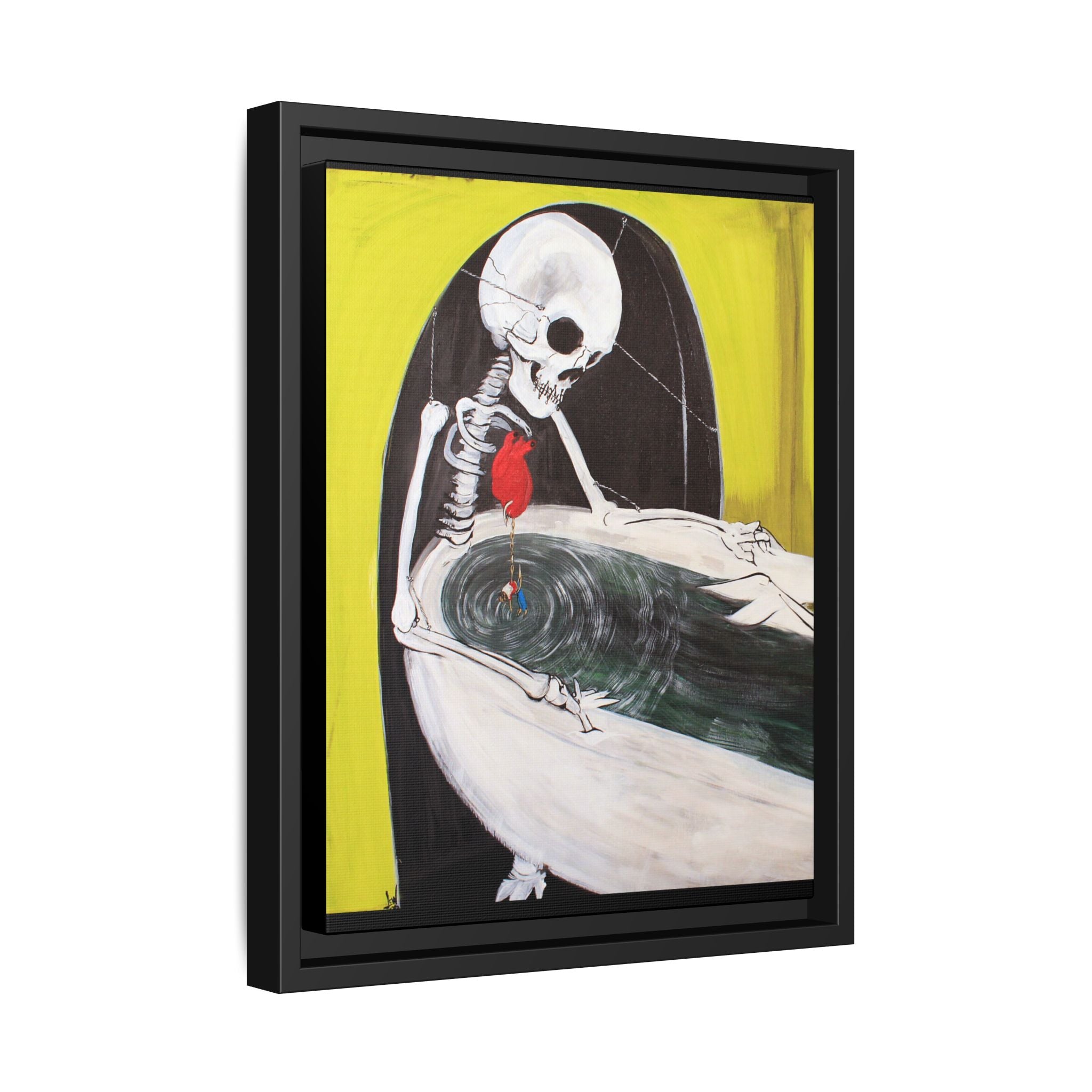 Broken Canvas Print by Larry White