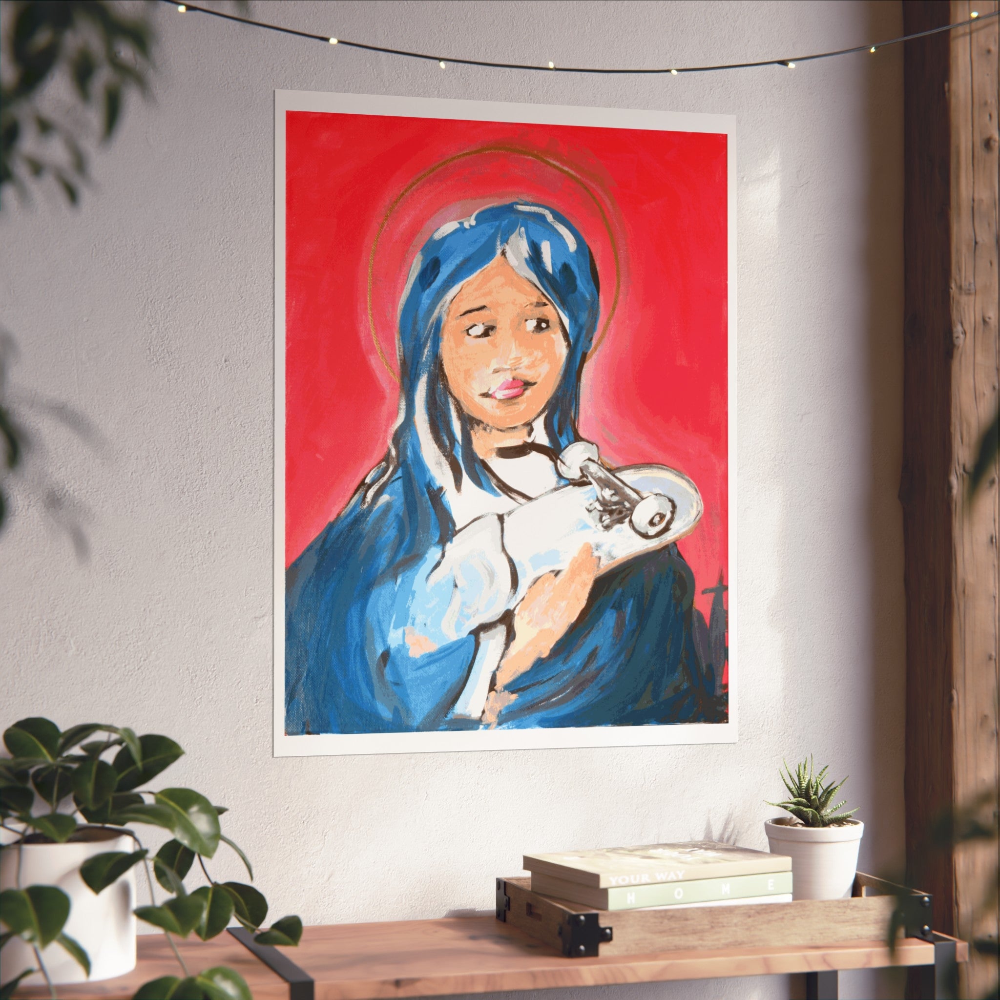 Immaculate Skateboard Faith Fine Art Poster