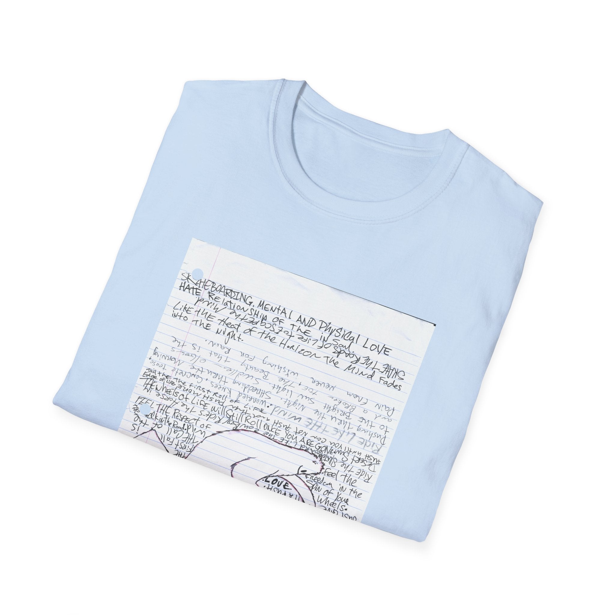 Life is a Skateboard Tee — Skateboarding Skate Tee (Buy Larry White)