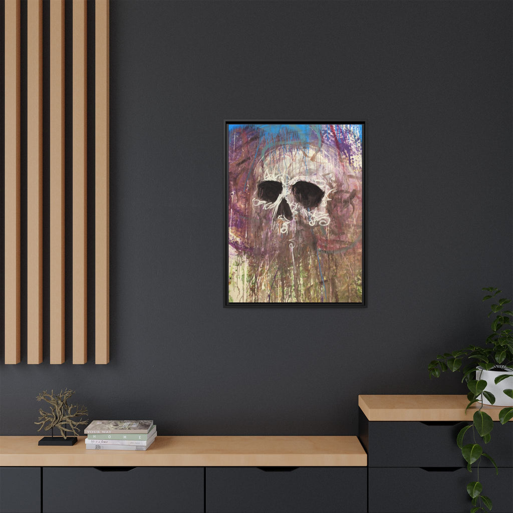 Arctic — Framed Matte Canvas print by Larry White