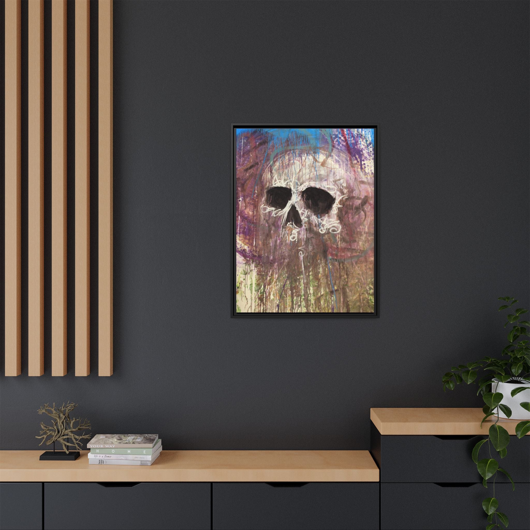 Arctic — Framed Matte Canvas print by Larry White
