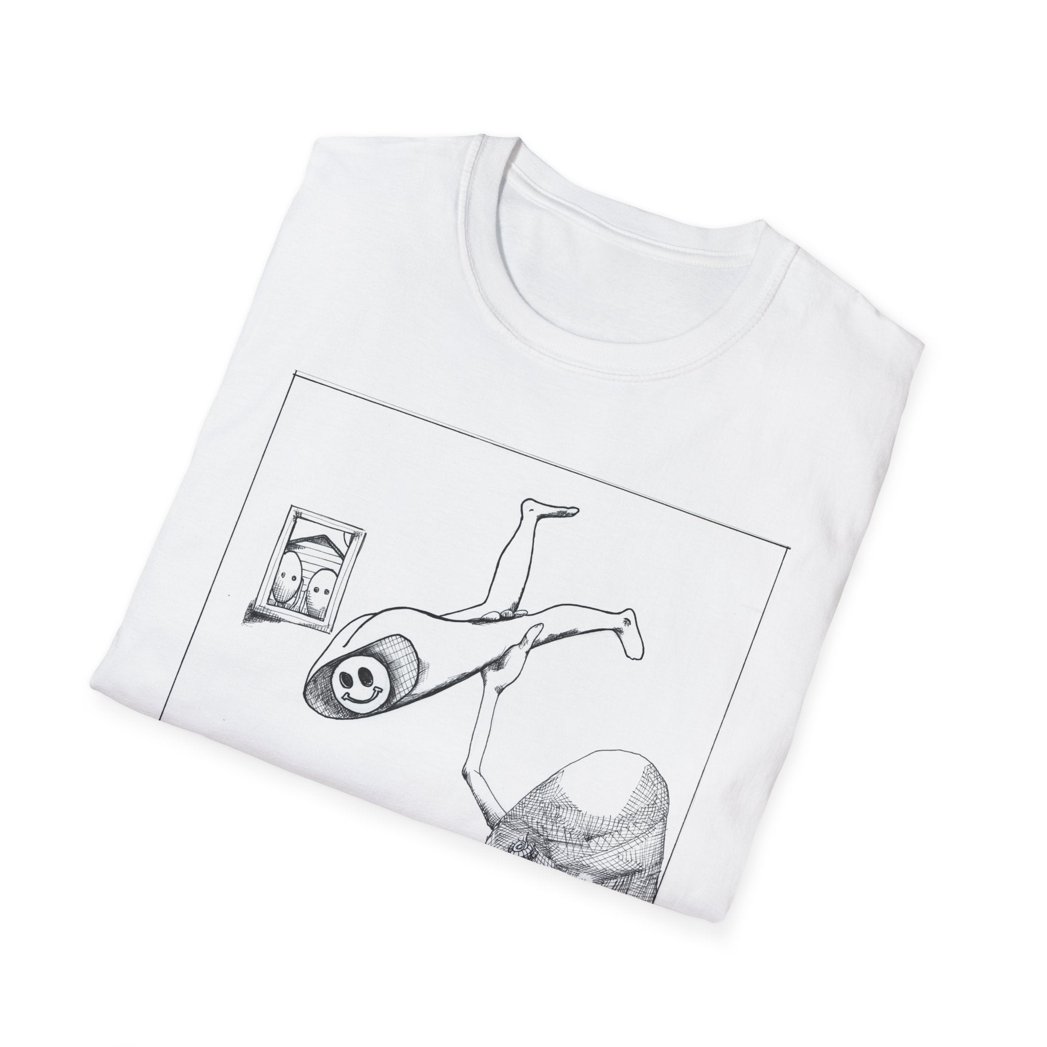 Person Print Graphic T-Shirt — "Person" Artwork by Larry White
