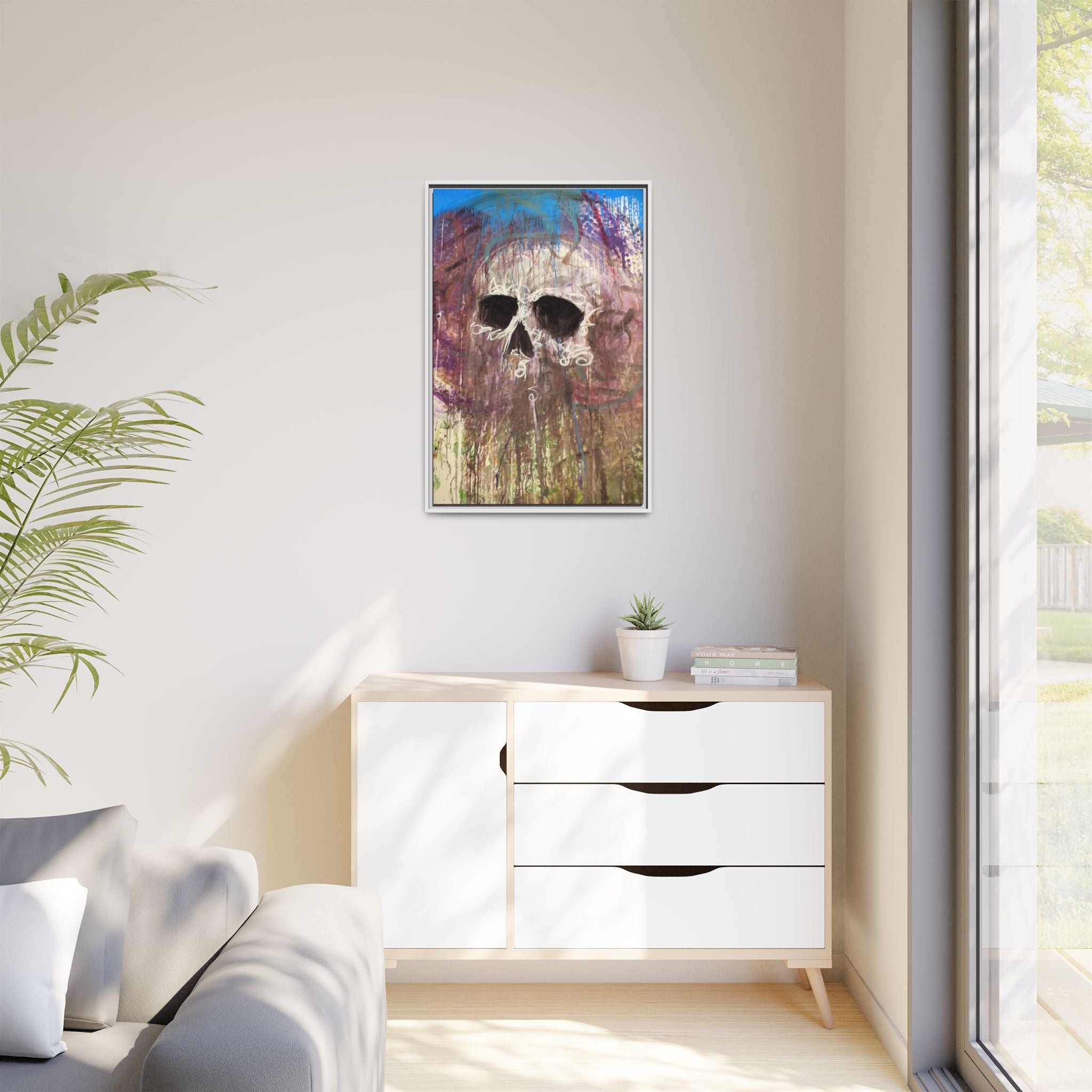 Arctic — Framed Matte Canvas print by Larry White