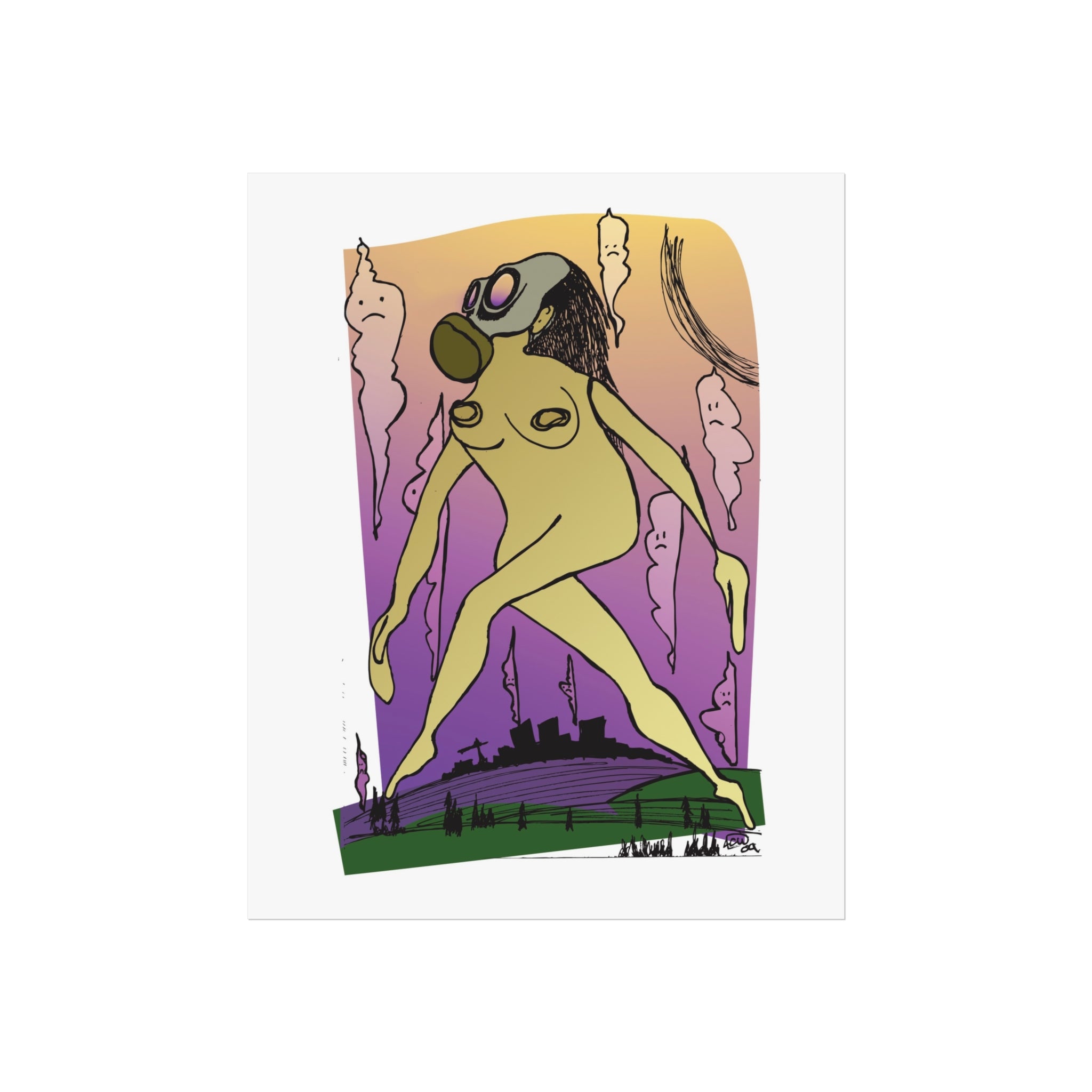 Mother — Fine Art Poster ("Mother" by Larry White)