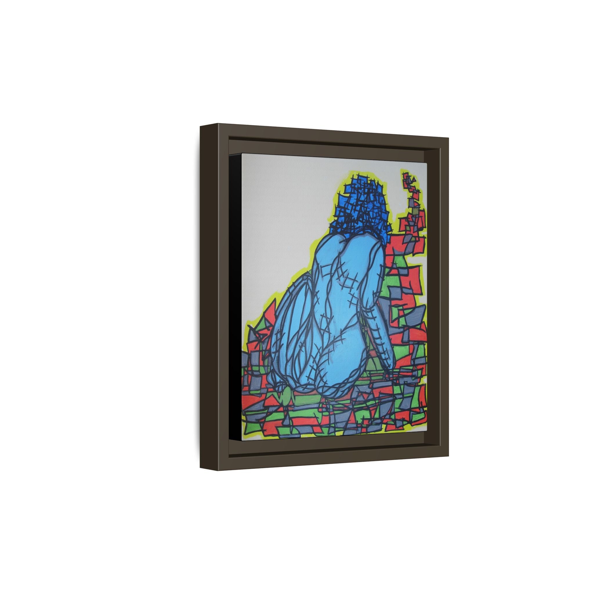 "Choosing sides"Canvas Print by Larry White