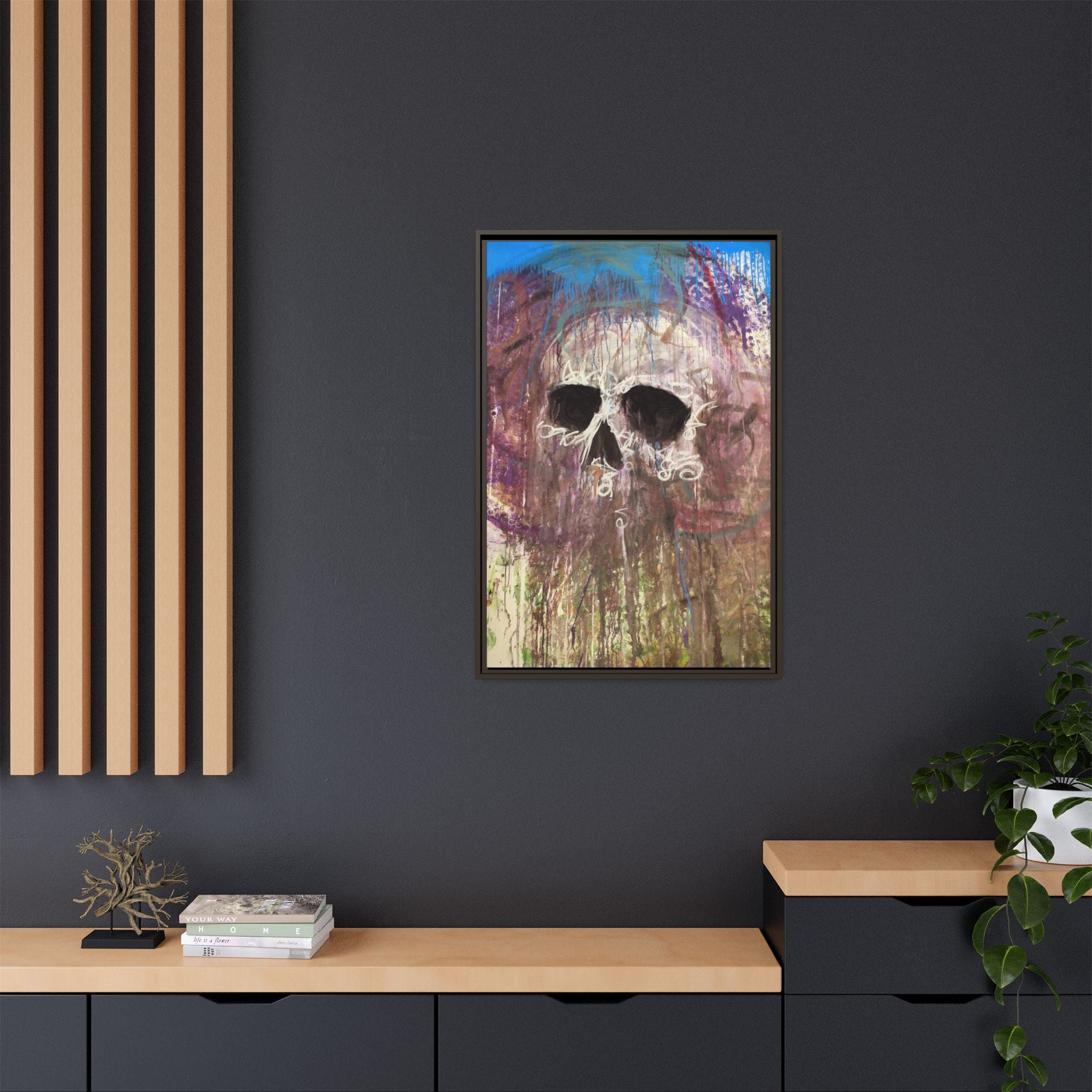 Arctic — Framed Matte Canvas print by Larry White