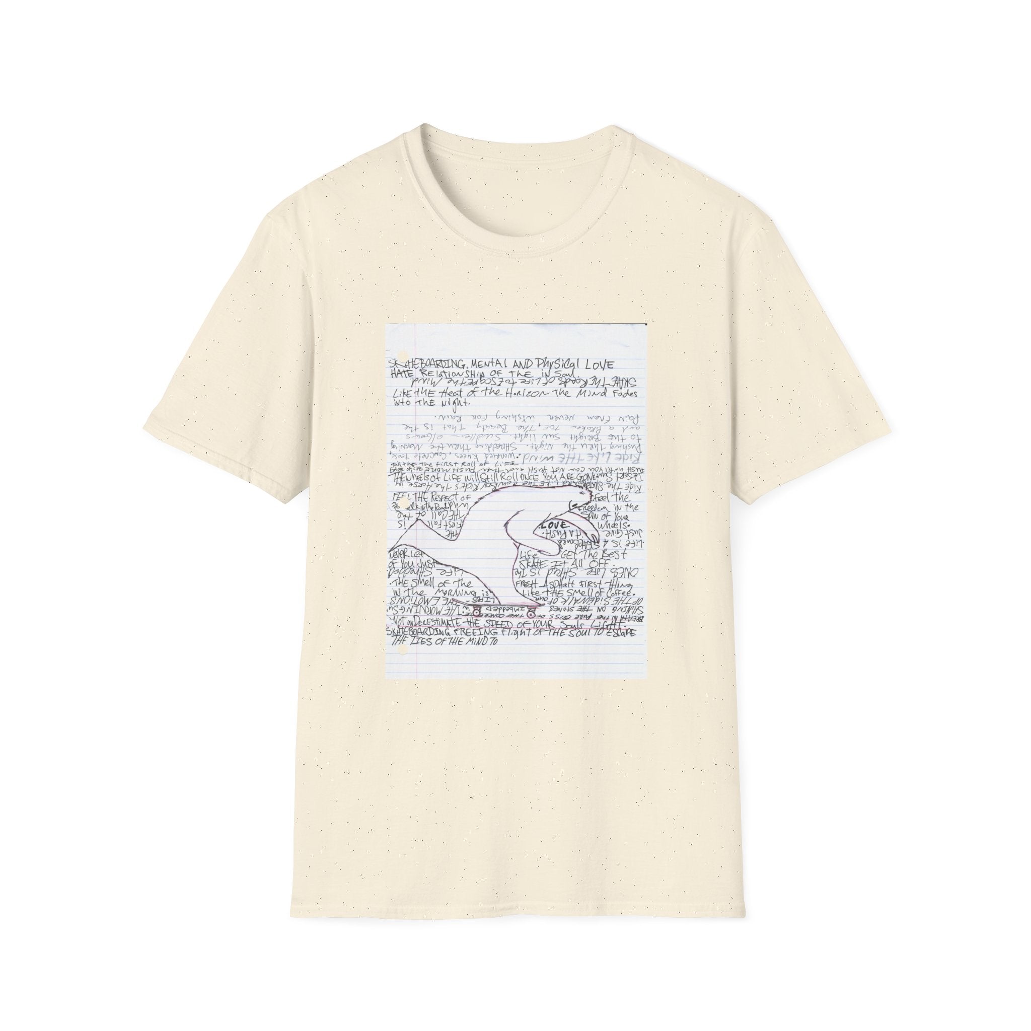 Life is a Skateboard Tee — Skateboarding Skate Tee (Buy Larry White)