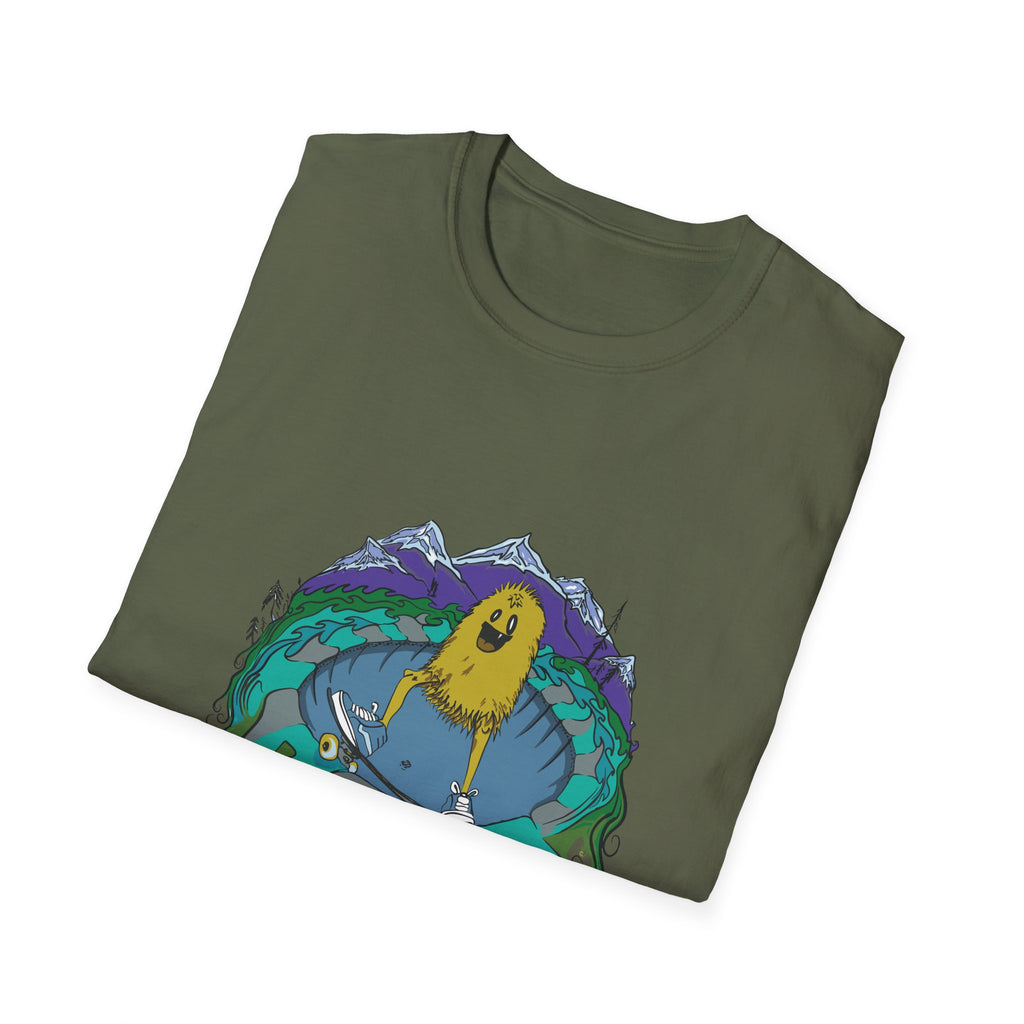 Skate PNW Tee — Skateboard Graphic T-Shirt by Larry White