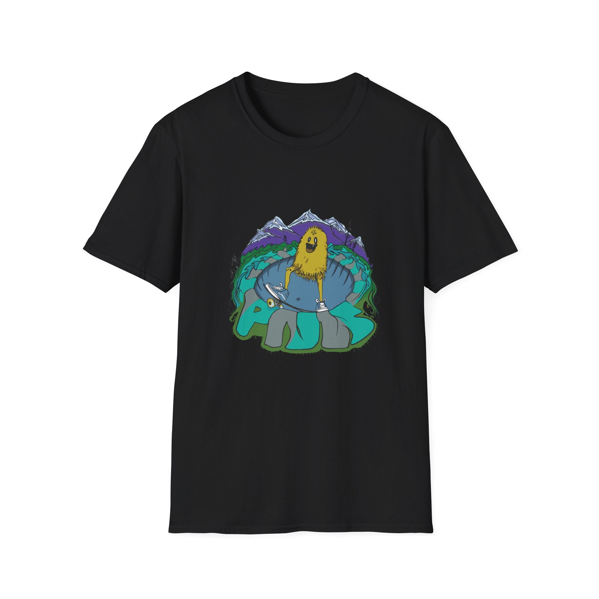 Skate PNW Tee — Skateboard Graphic T-Shirt by Larry White