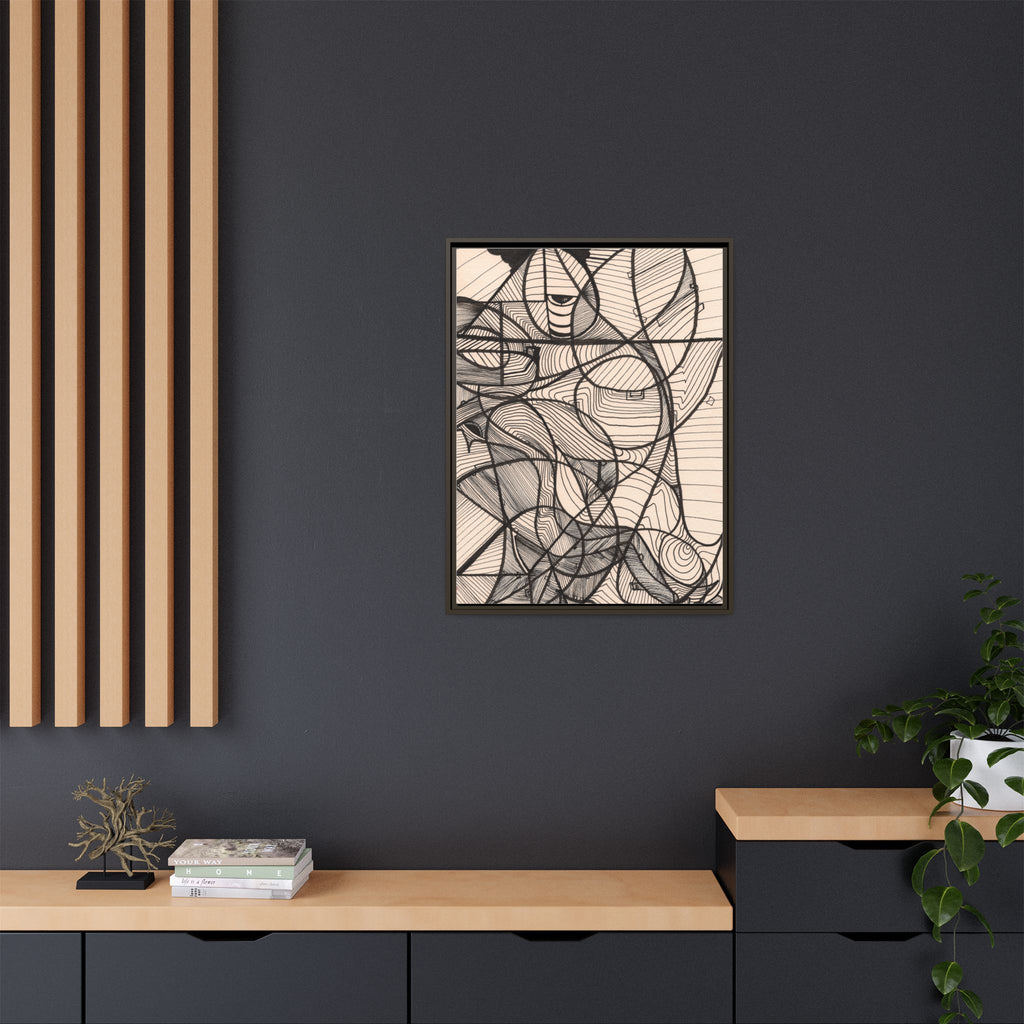 "Evolution"  Canvas Print by Larry White