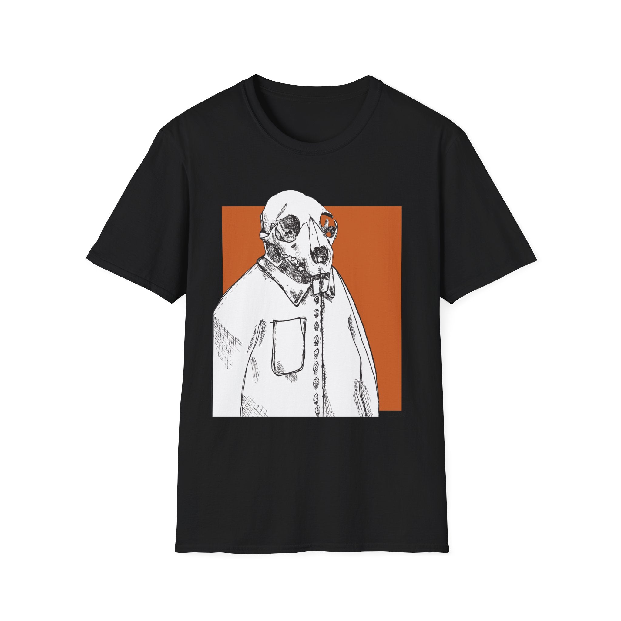 Beaver Man Skull T-Shirt