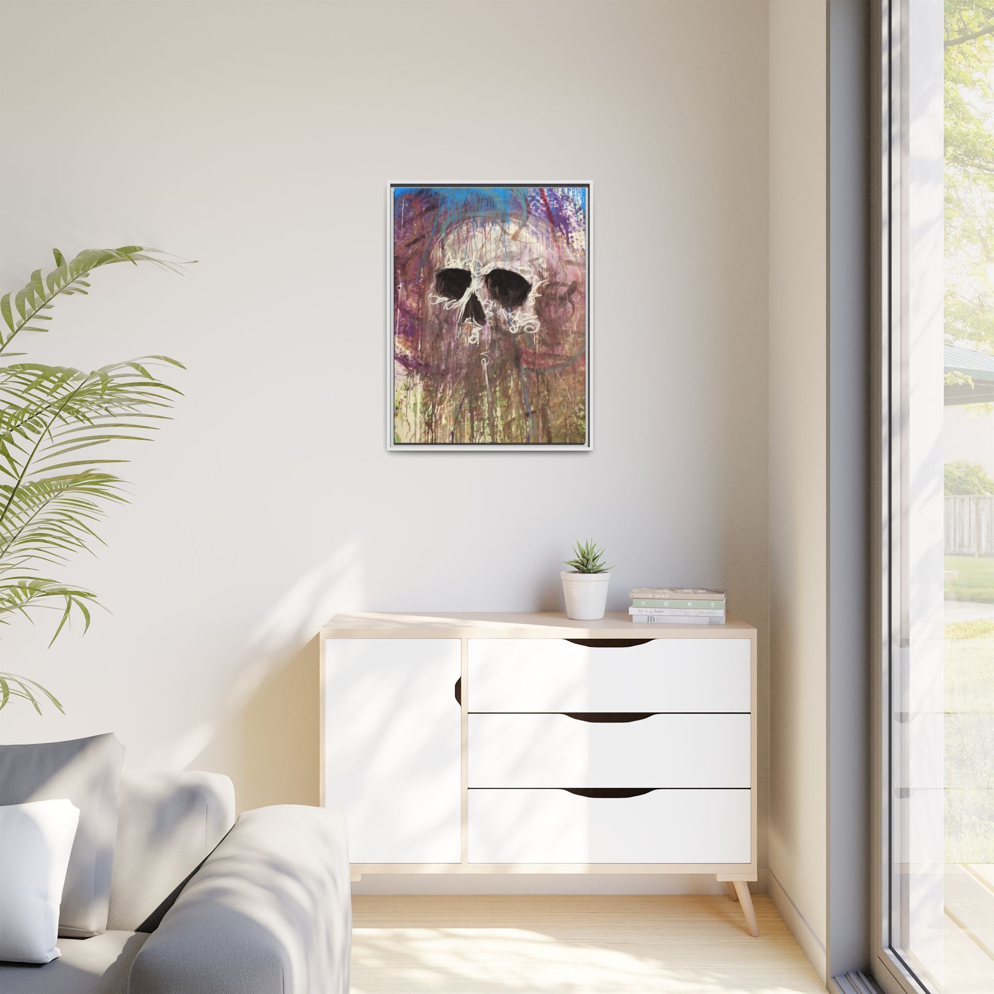 Arctic — Framed Matte Canvas print by Larry White