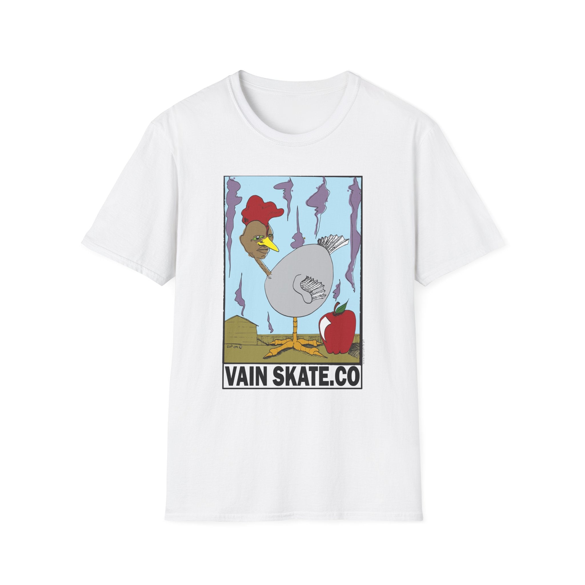 Vain Skate Co. 'Ass Apple' Skateboard Graphic Tee