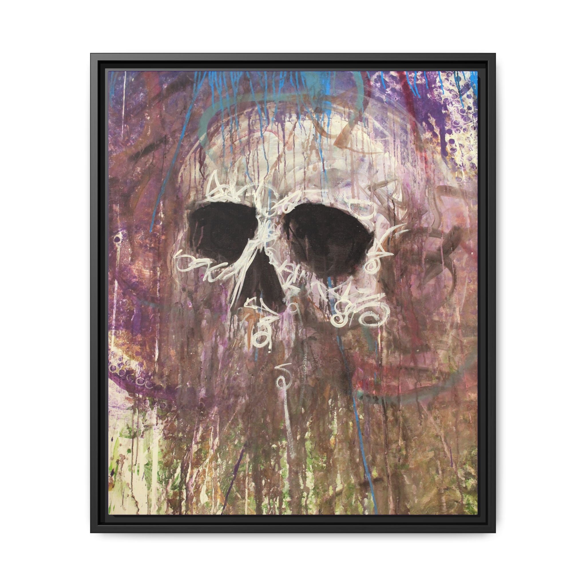 Arctic — Framed Matte Canvas print by Larry White