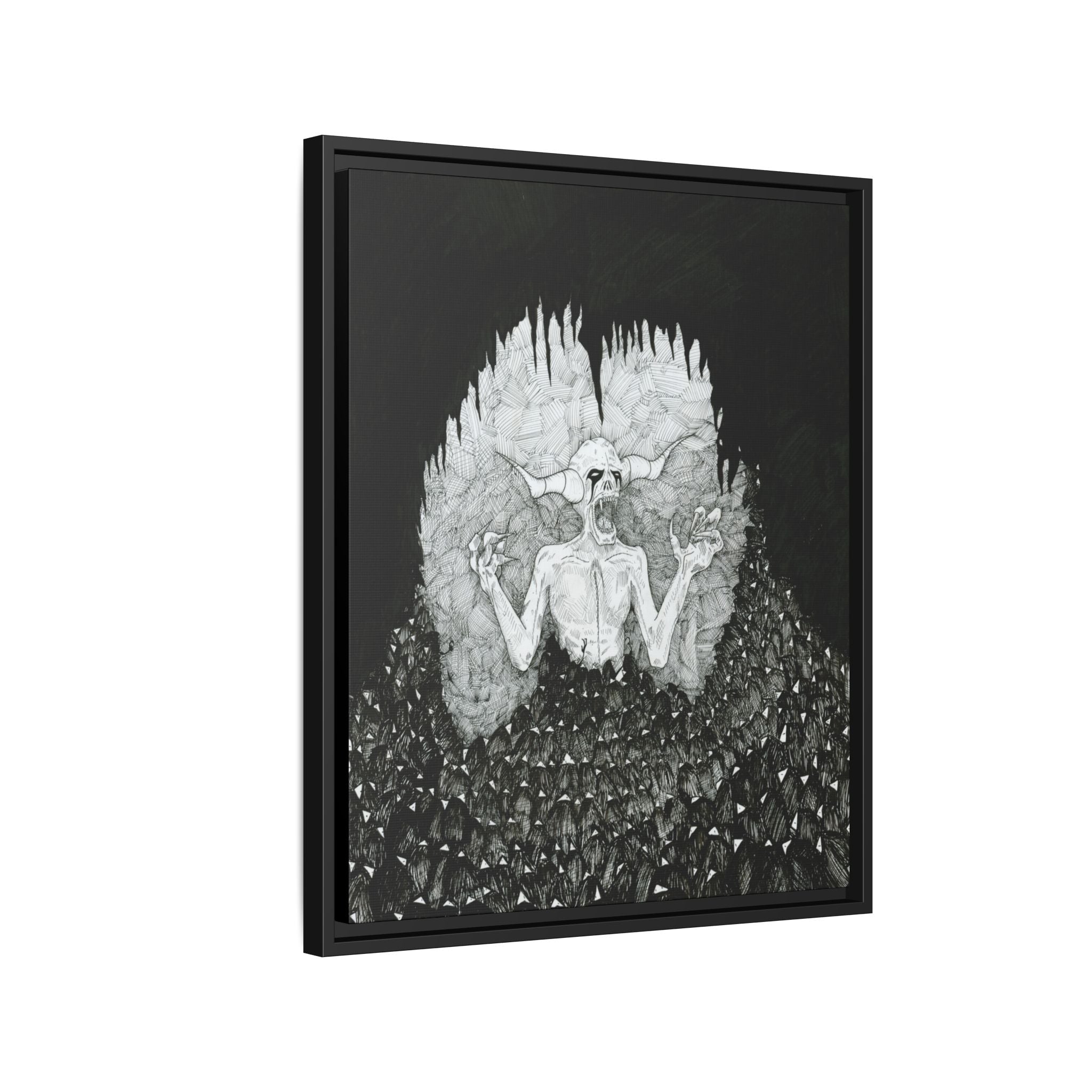 "The Fear" Canvas Print —by Larry White