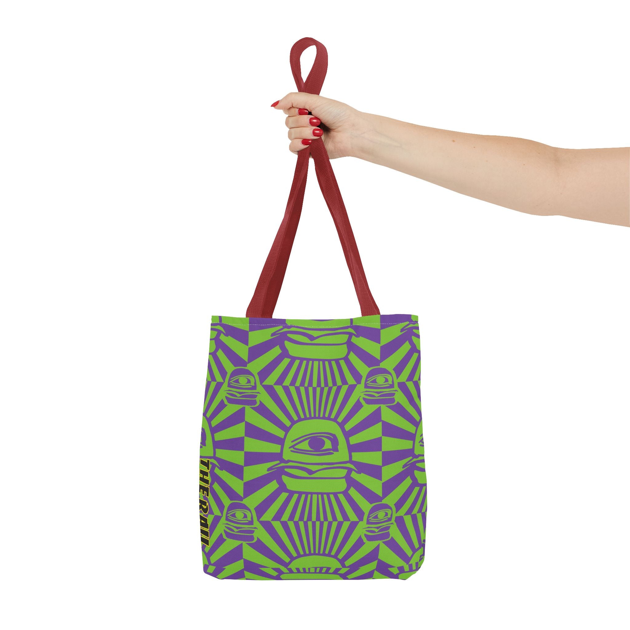 Groovy Eye-Catching Tote Bag - Perfect for Festivals & Everyday Use