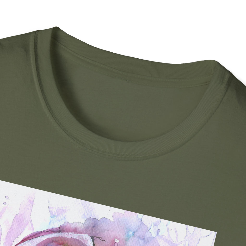 "Sweet Home" Art T-Shirt — Colorful Drip Skull Art Tee