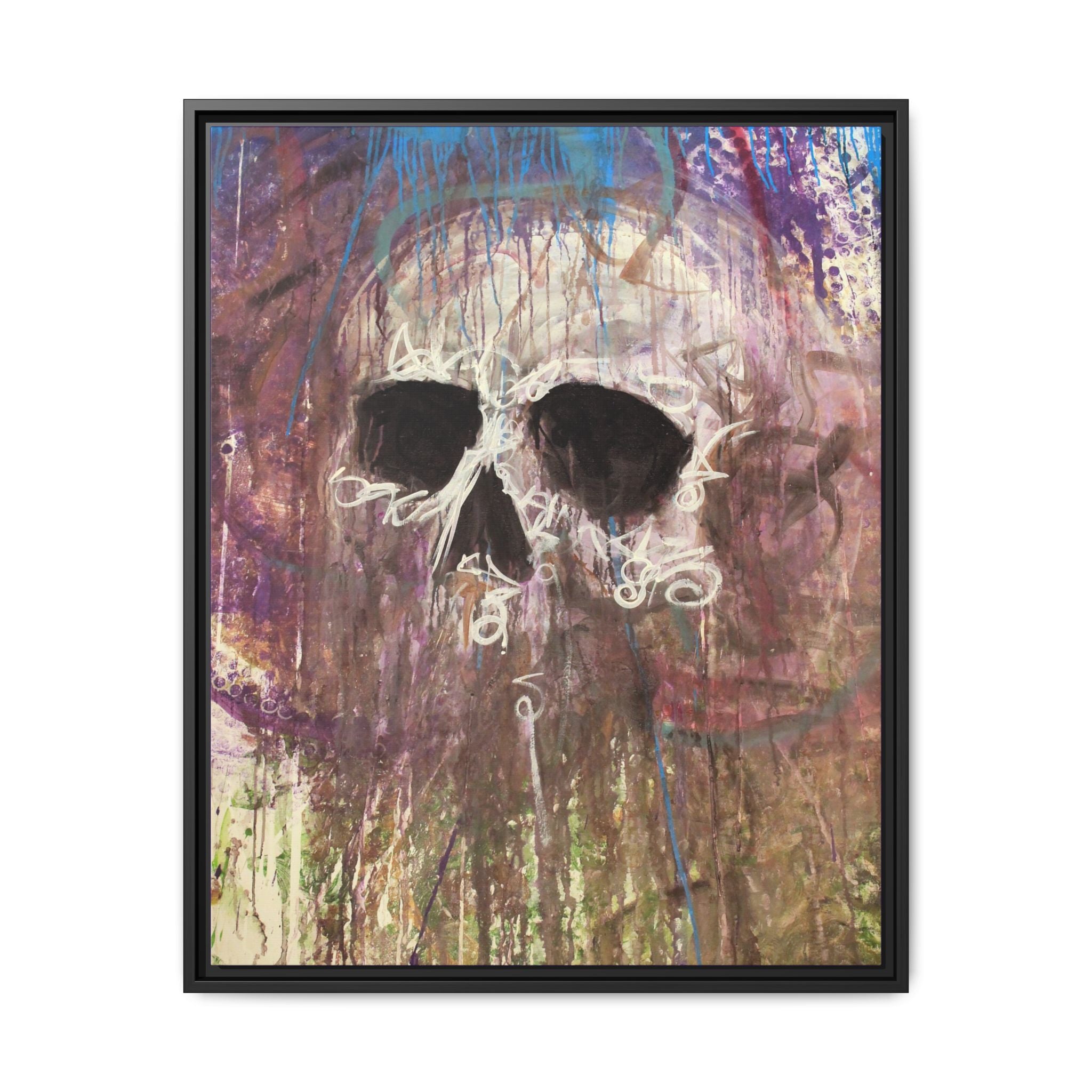 Arctic — Framed Matte Canvas print by Larry White