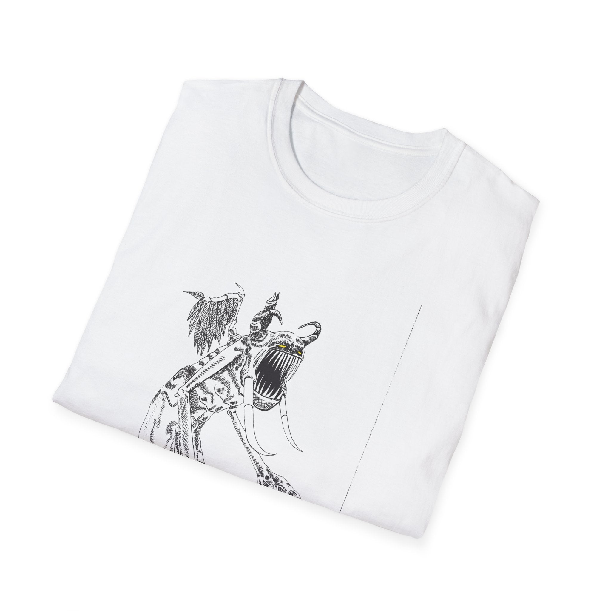 Boogieman in Slacks Illustration T-Shirt — Larry White Art