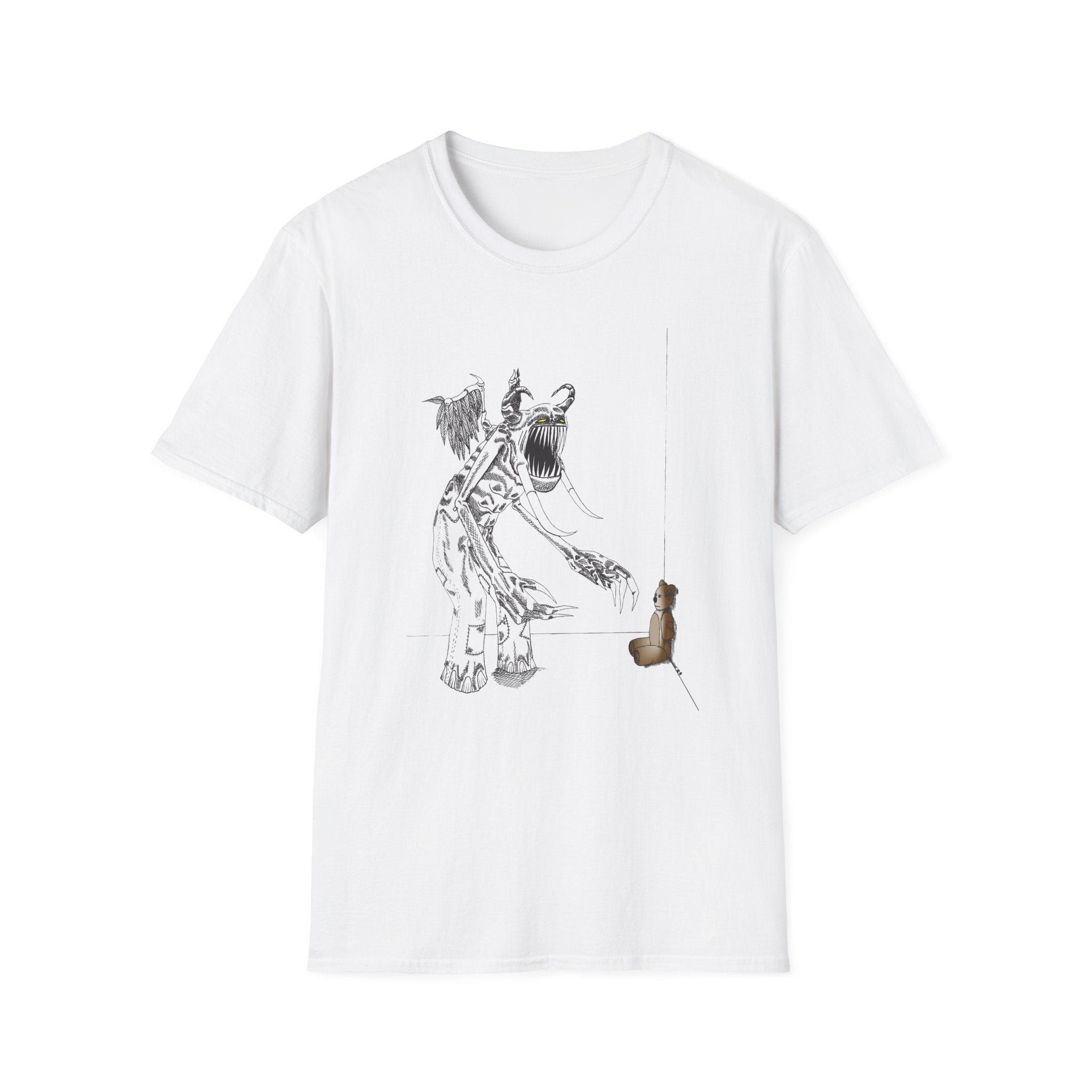 Boogieman in Slacks Illustration T-Shirt — Larry White Art