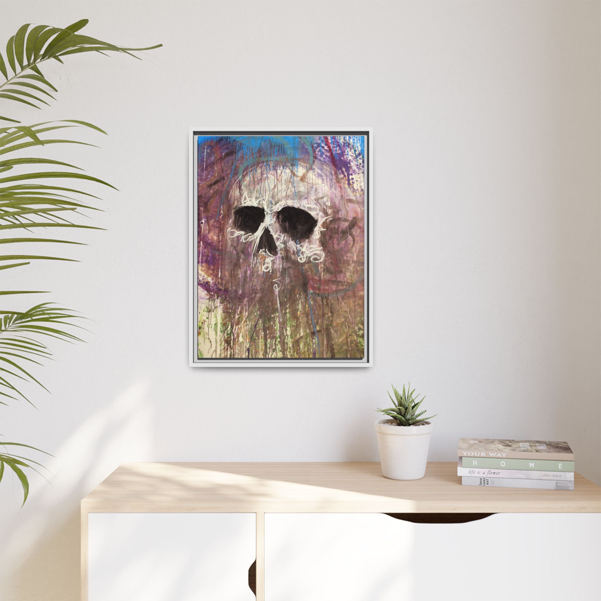 Arctic — Framed Matte Canvas print by Larry White
