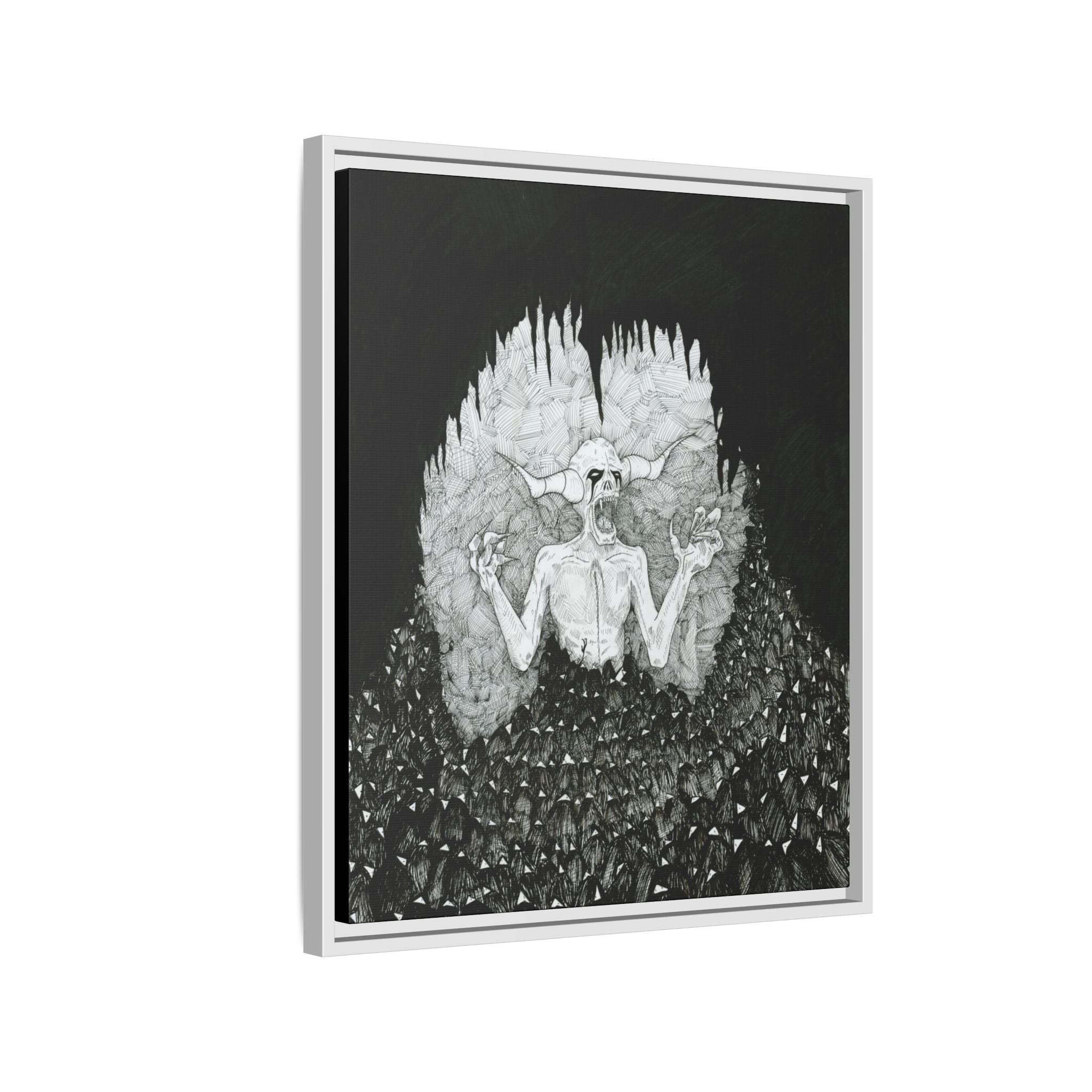 "The Fear" Canvas Print —by Larry White