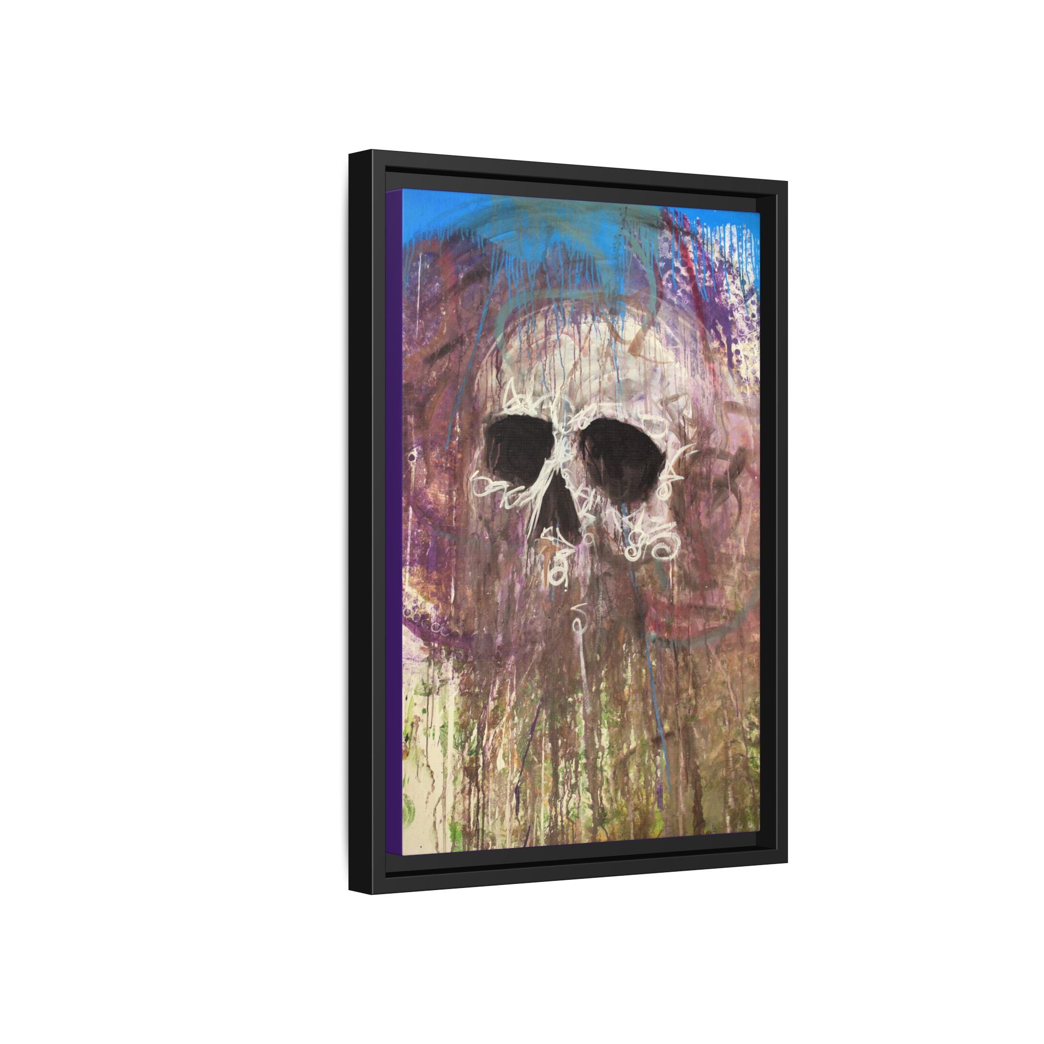 Arctic — Framed Matte Canvas print by Larry White