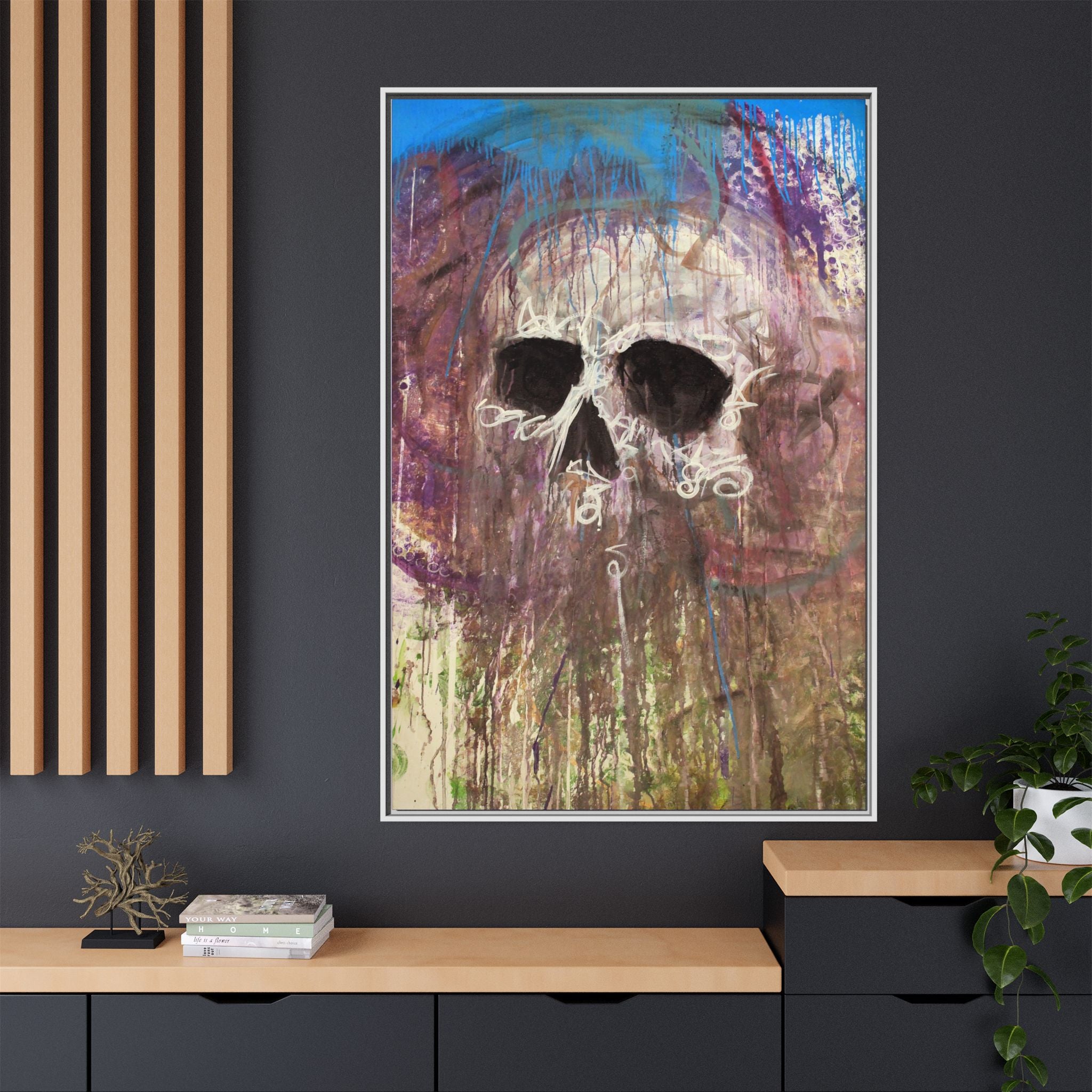 Arctic — Framed Matte Canvas print by Larry White