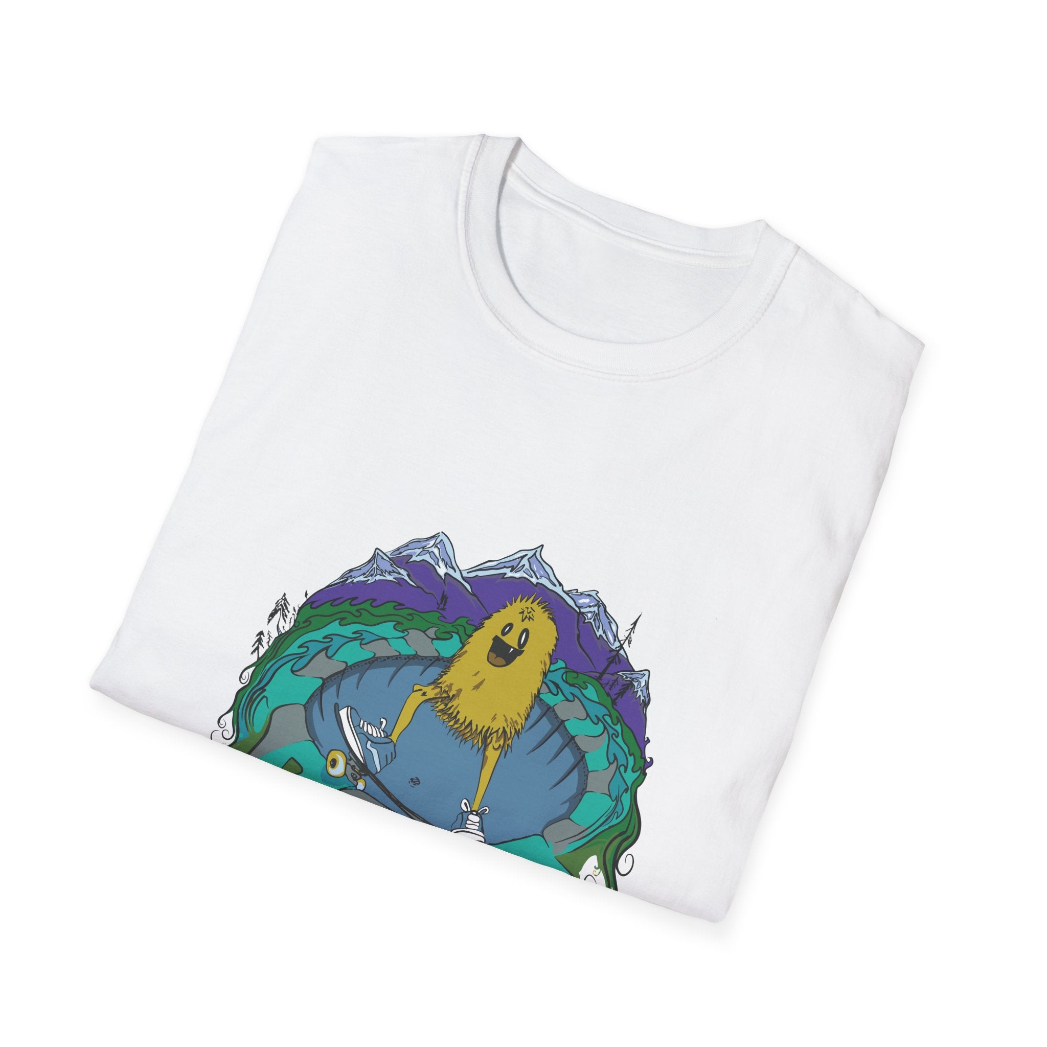 Skate PNW Tee — Skateboard Graphic T-Shirt by Larry White
