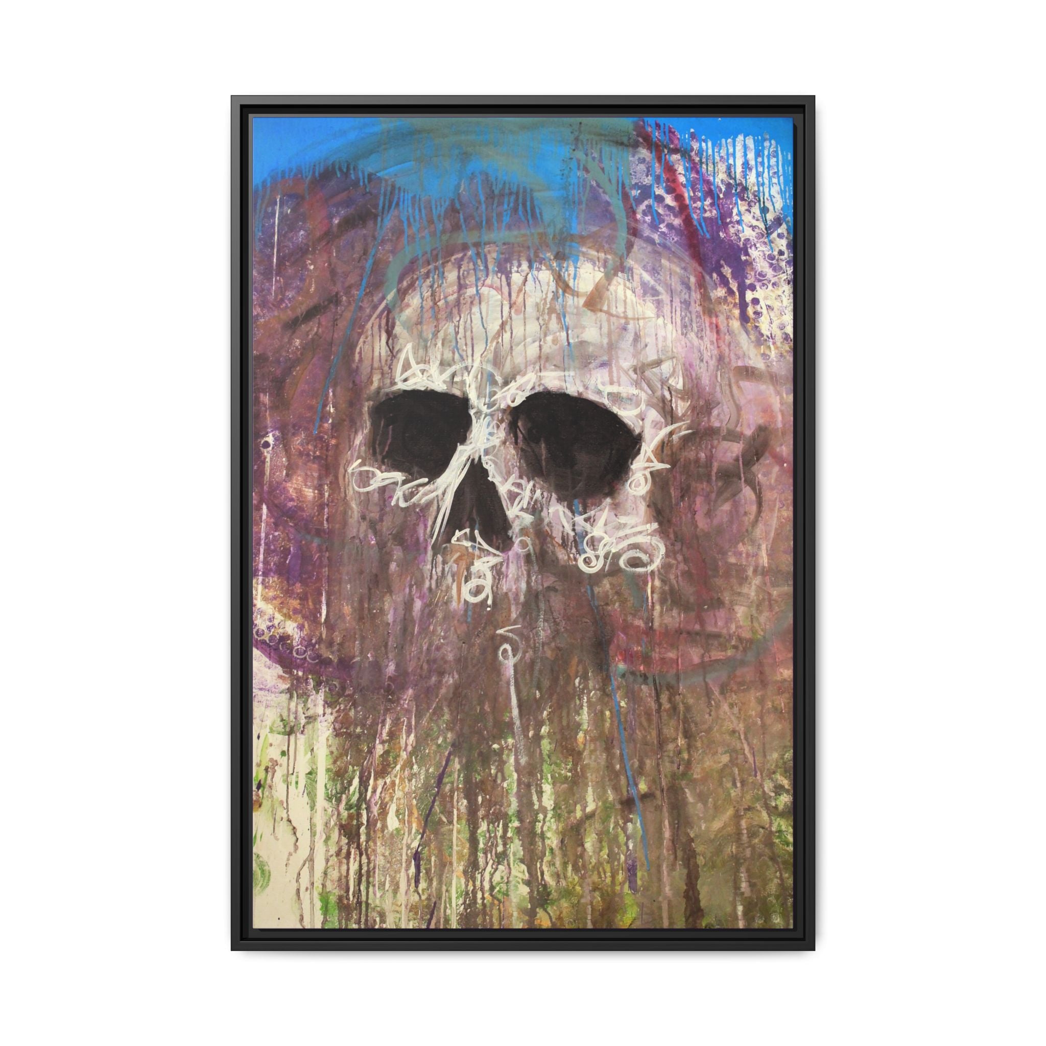 Arctic — Framed Matte Canvas print by Larry White