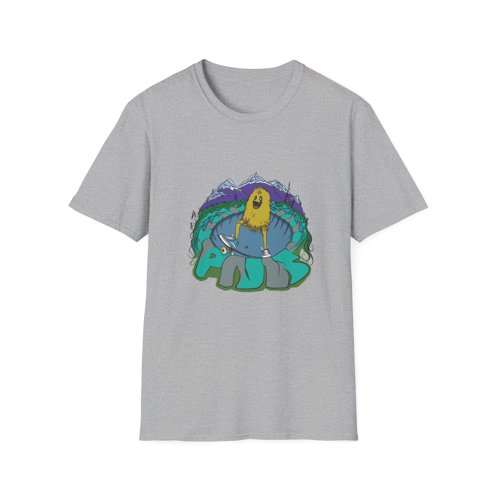 Skate PNW Tee — Skateboard Graphic T-Shirt by Larry White
