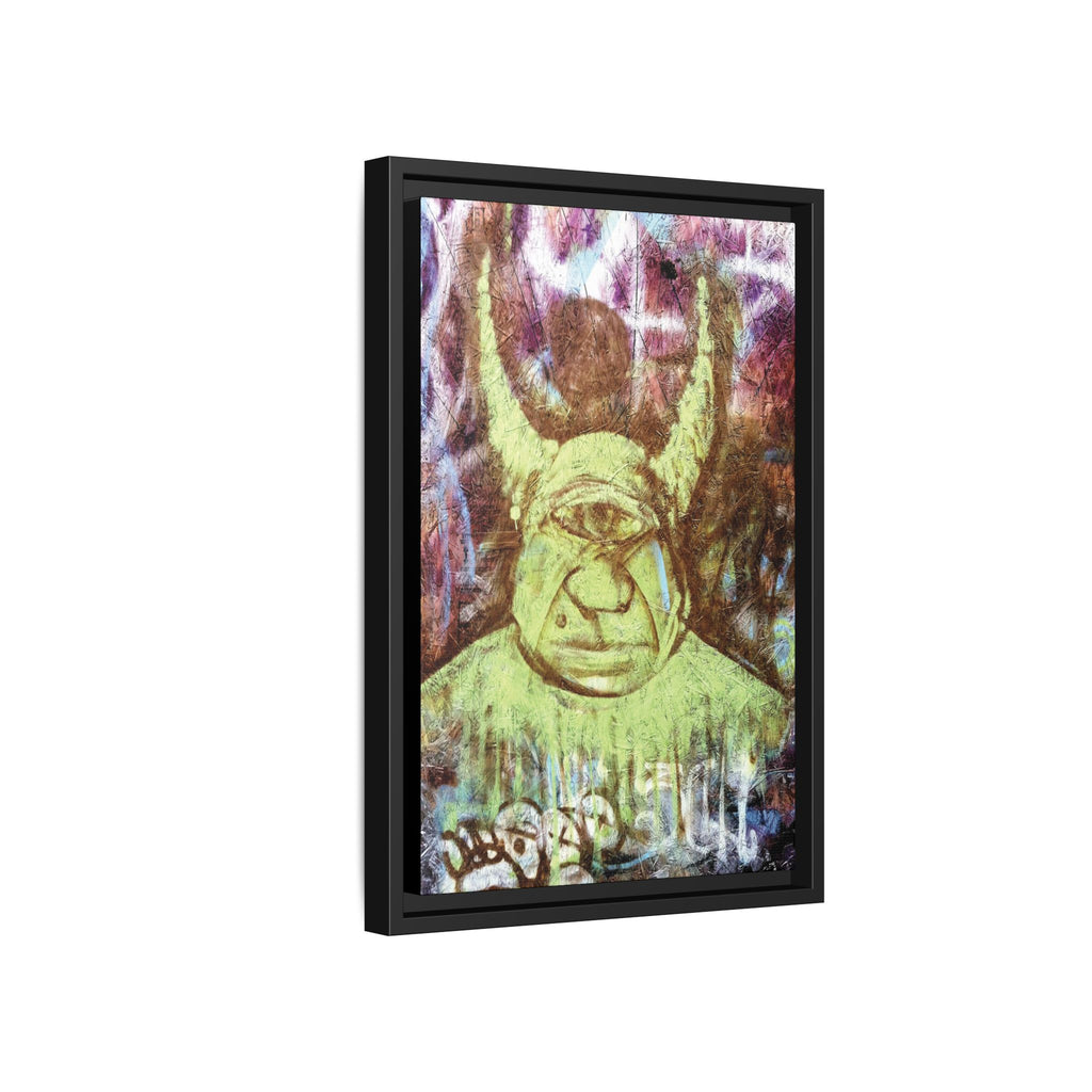 Cyclops Viking Art Print canvas print by Larry White